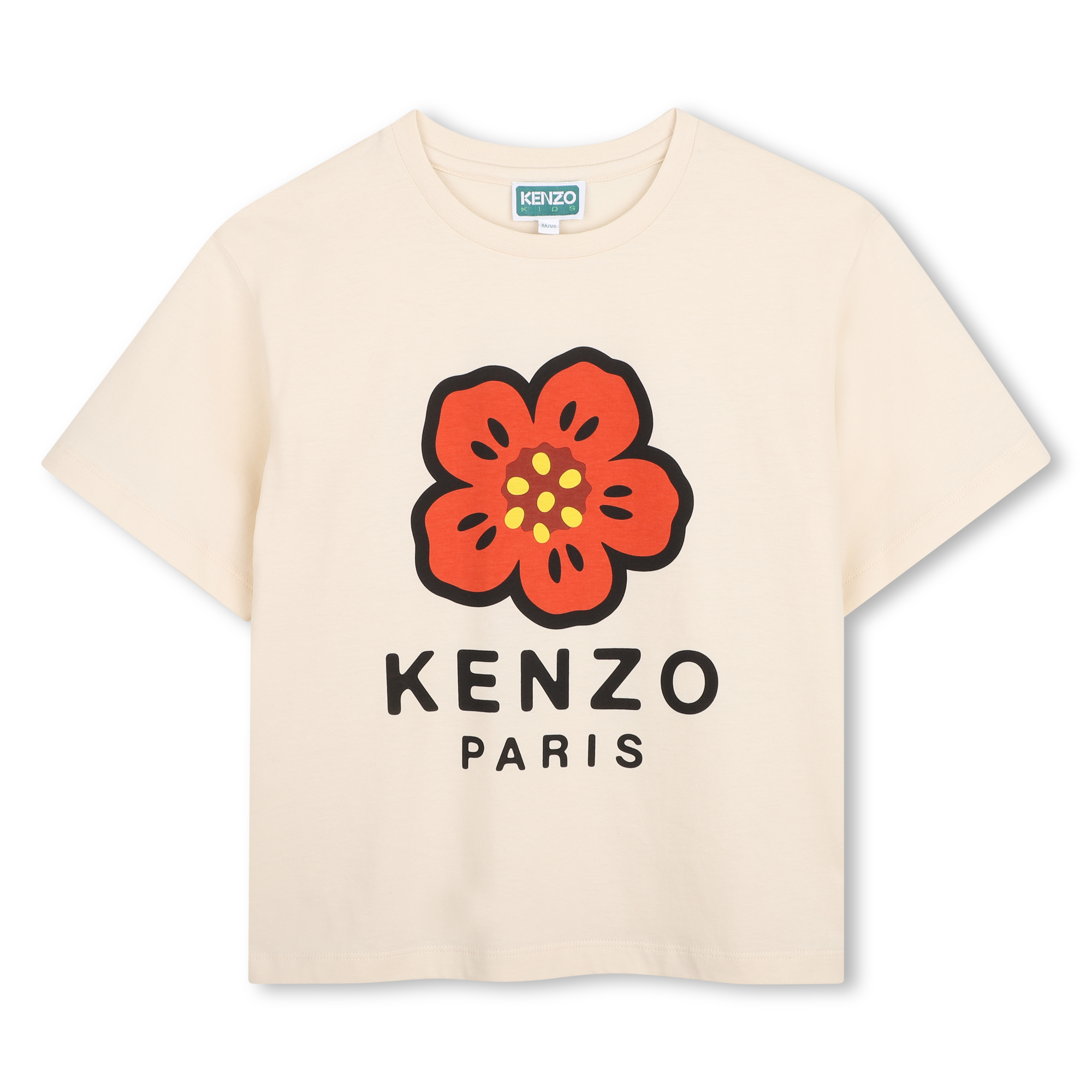Kenzo Kids - Tee-shirt Manches Courtes - Pale Trench - Fille - 5 Ans