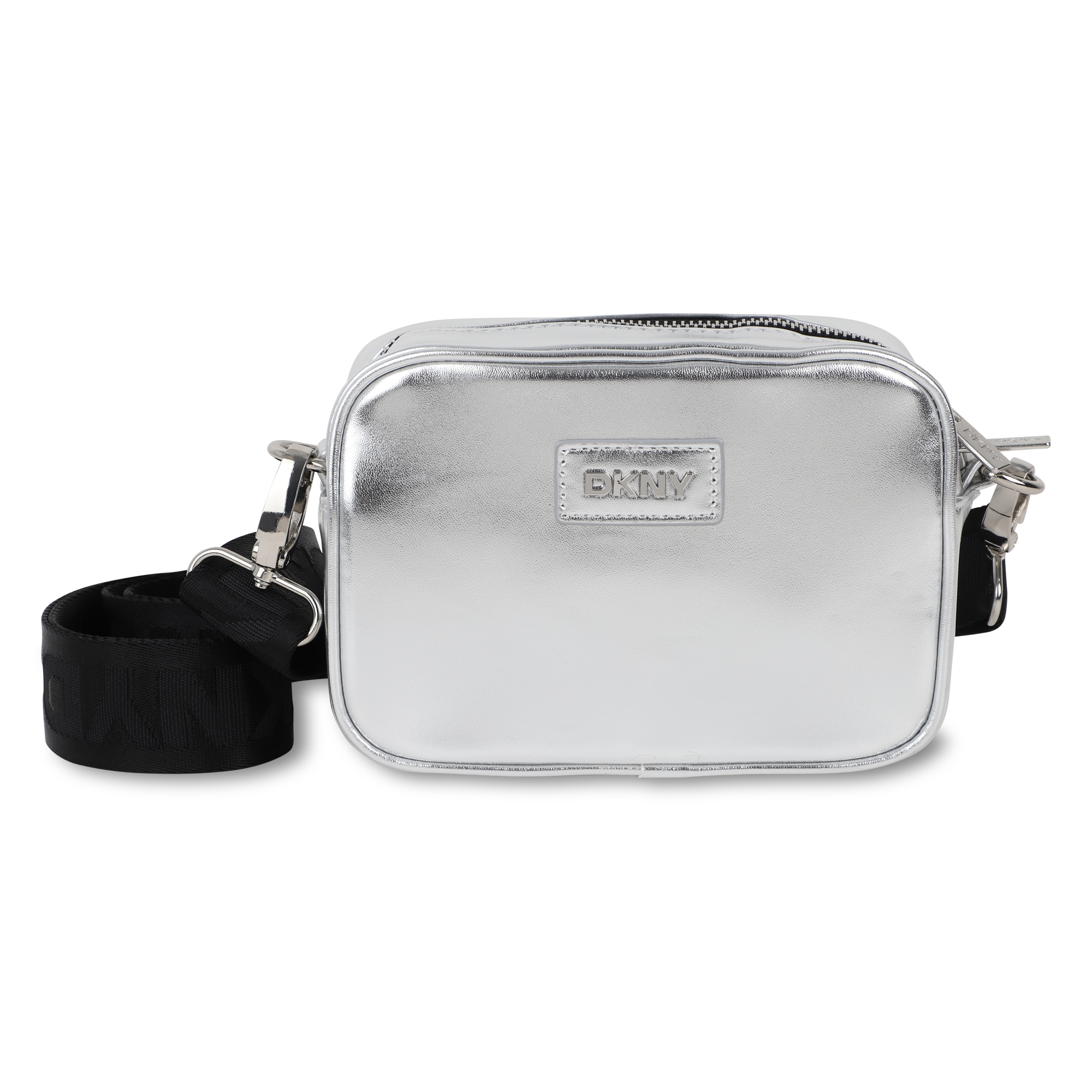 Dkny+-+Sac+à+Main+En+Toile+Enduite+-+Fille+-+Taille+Unq+-+Silver+-+Kids+Around