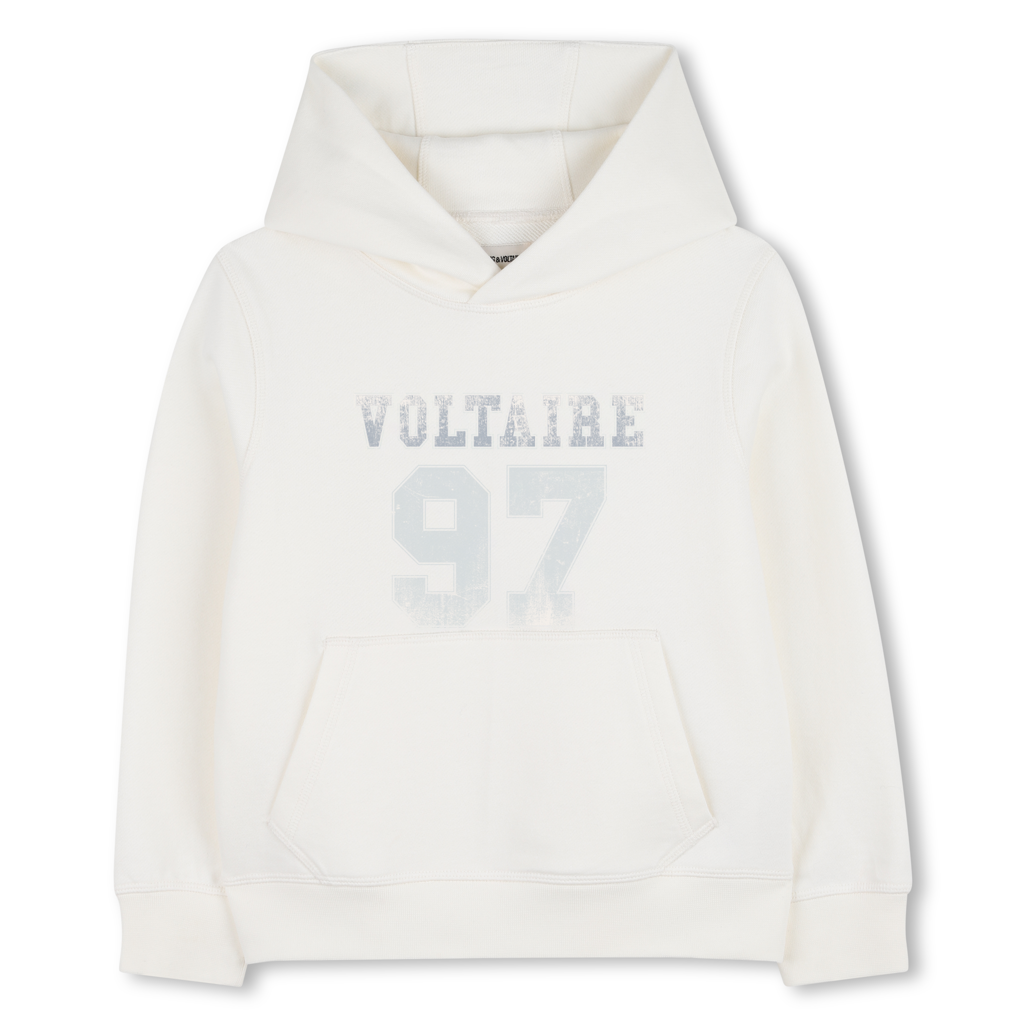 Zadig & Voltaire - Sweat À Capuche - Milk - Garçon - 16 Ans Zadig & Voltaire - Sweat À Capuche - Milk - Garçon - 16 Ans