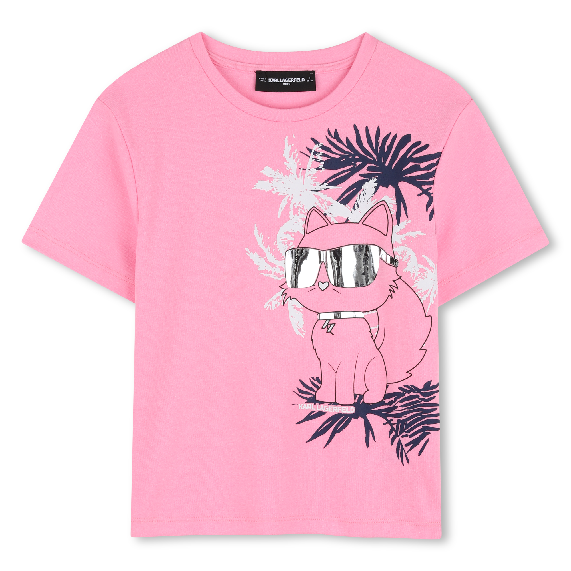 Karl Lagerfeld Kids - Tee-shirt Manches Courtes - Malabar - Fille - 14 Ans