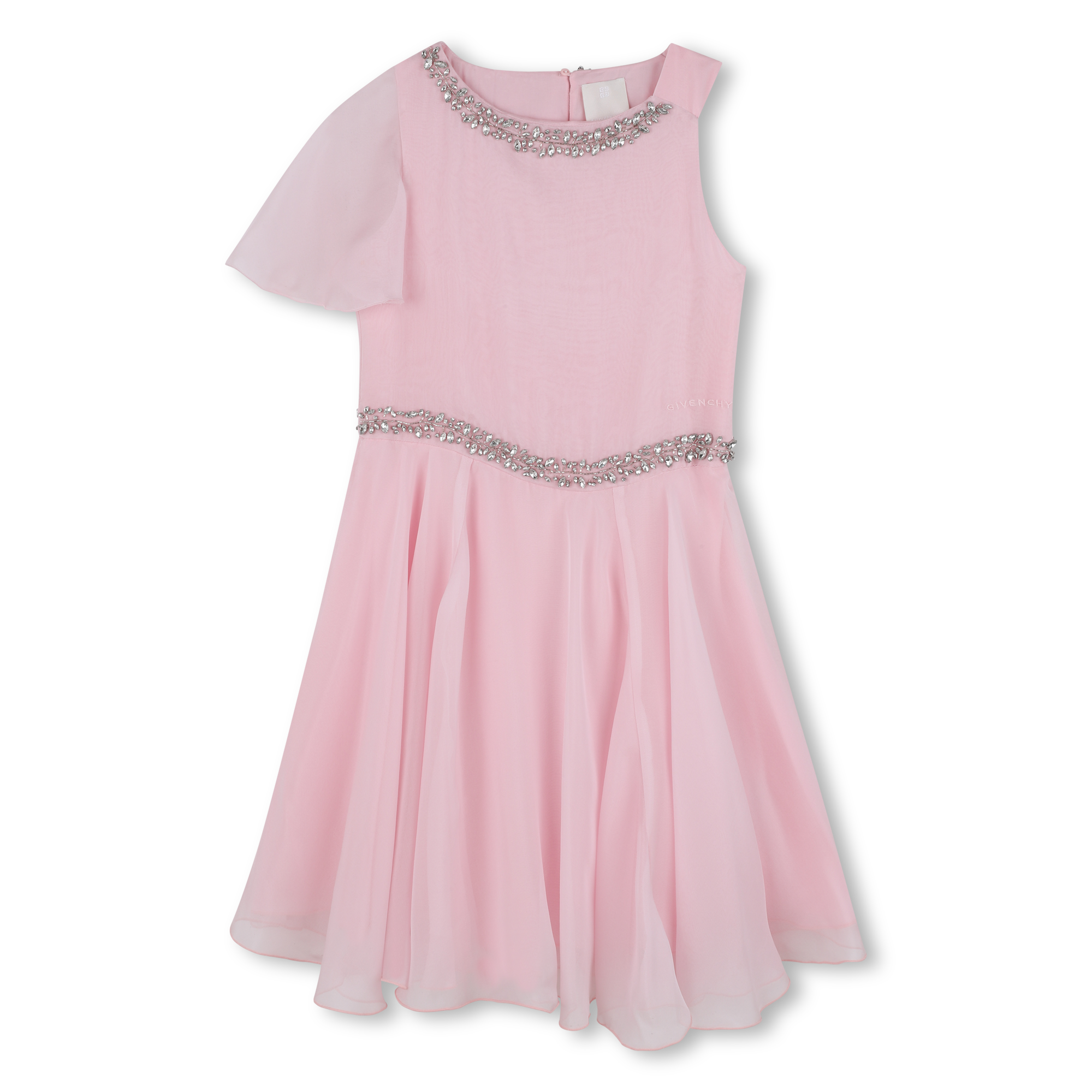 Givenchy - Robe Avec Manches Asymetriques - Marshmallow - Fille - 8 Ans