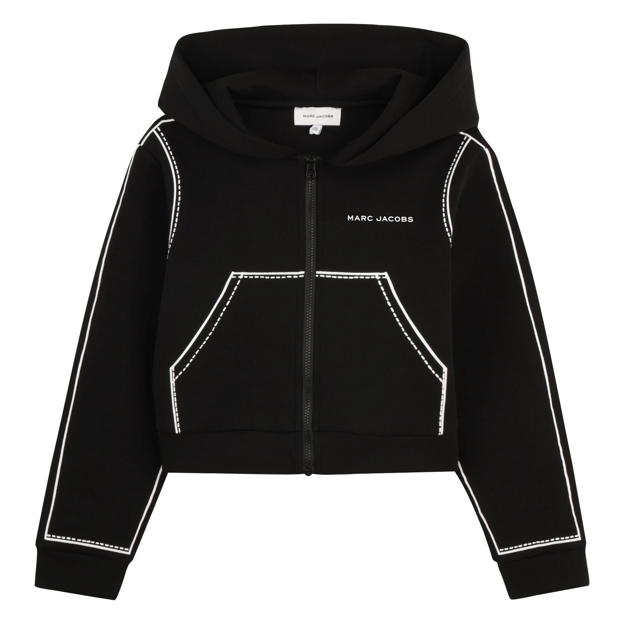 Marc Jacobs - Veste A Capuche - Black - Fille - 12 Ans Marc Jacobs - Veste A Capuche - Black - Fille - 12 Ans