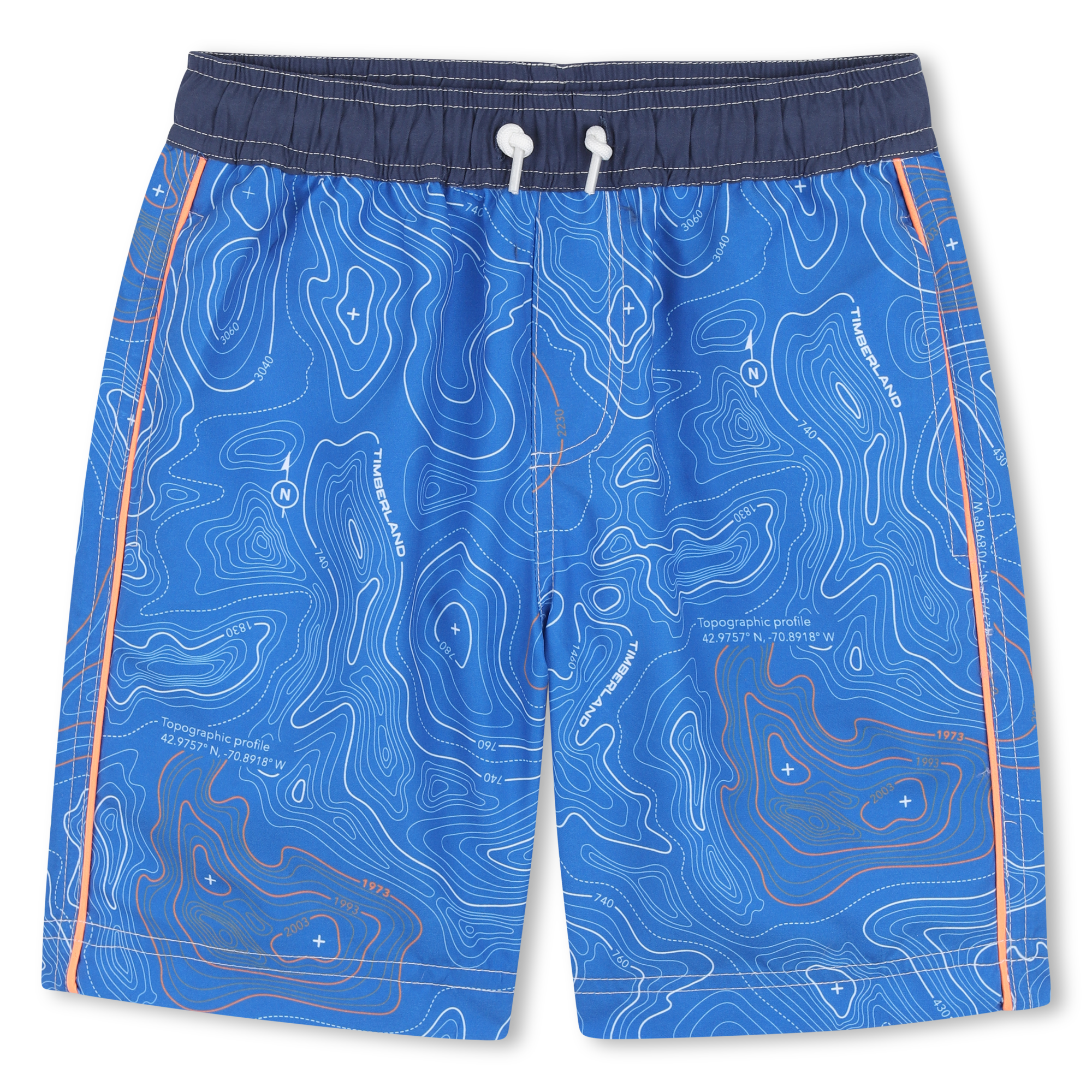 Timberland - Short De Bain - Surf Blue - Garçon - 6 Ans