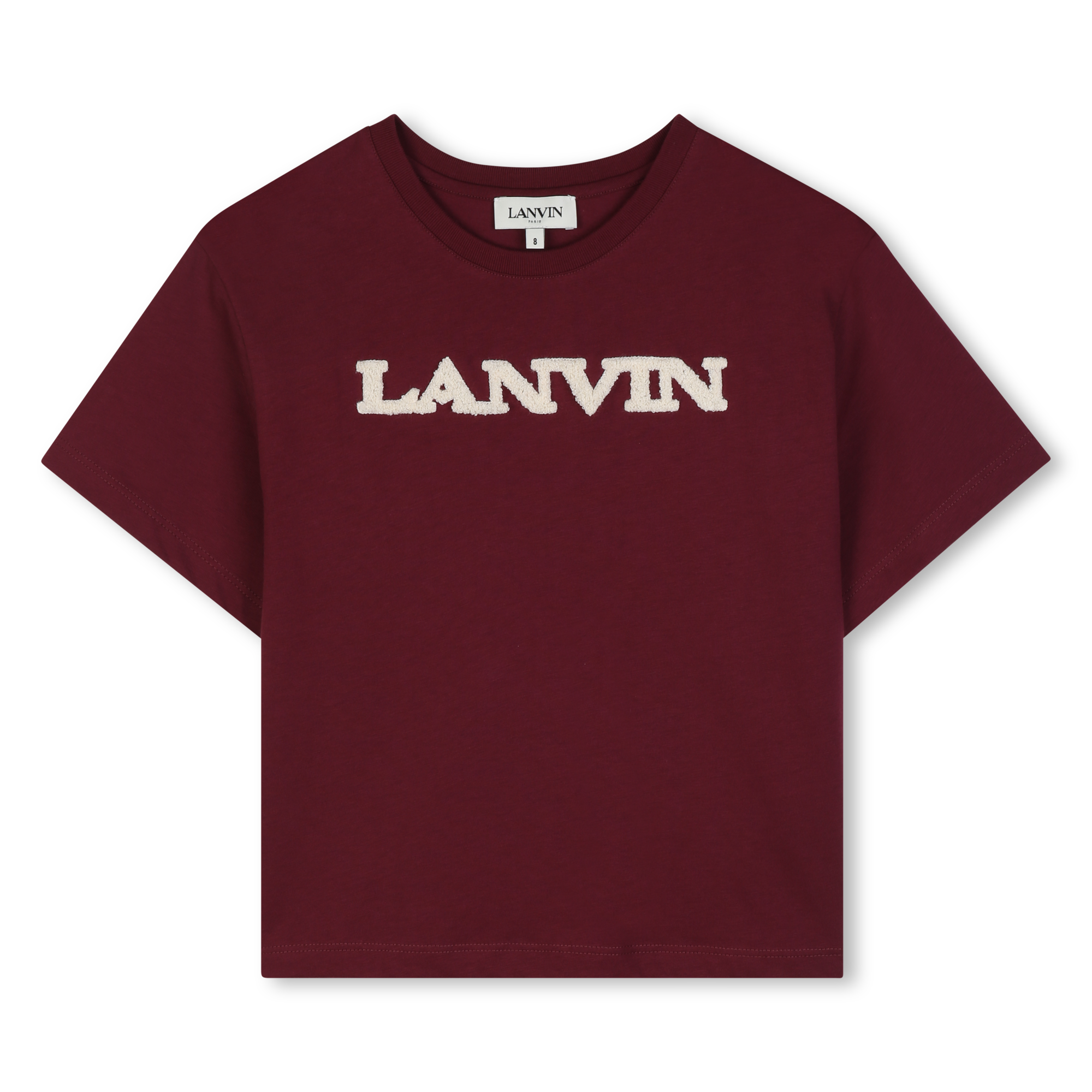 Lanvin - Tee-shirt Manches Courtes - Pourpre - Fille - 10 Ans Lanvin - Tee-shirt Manches Courtes - Pourpre - Fille - 10 Ans