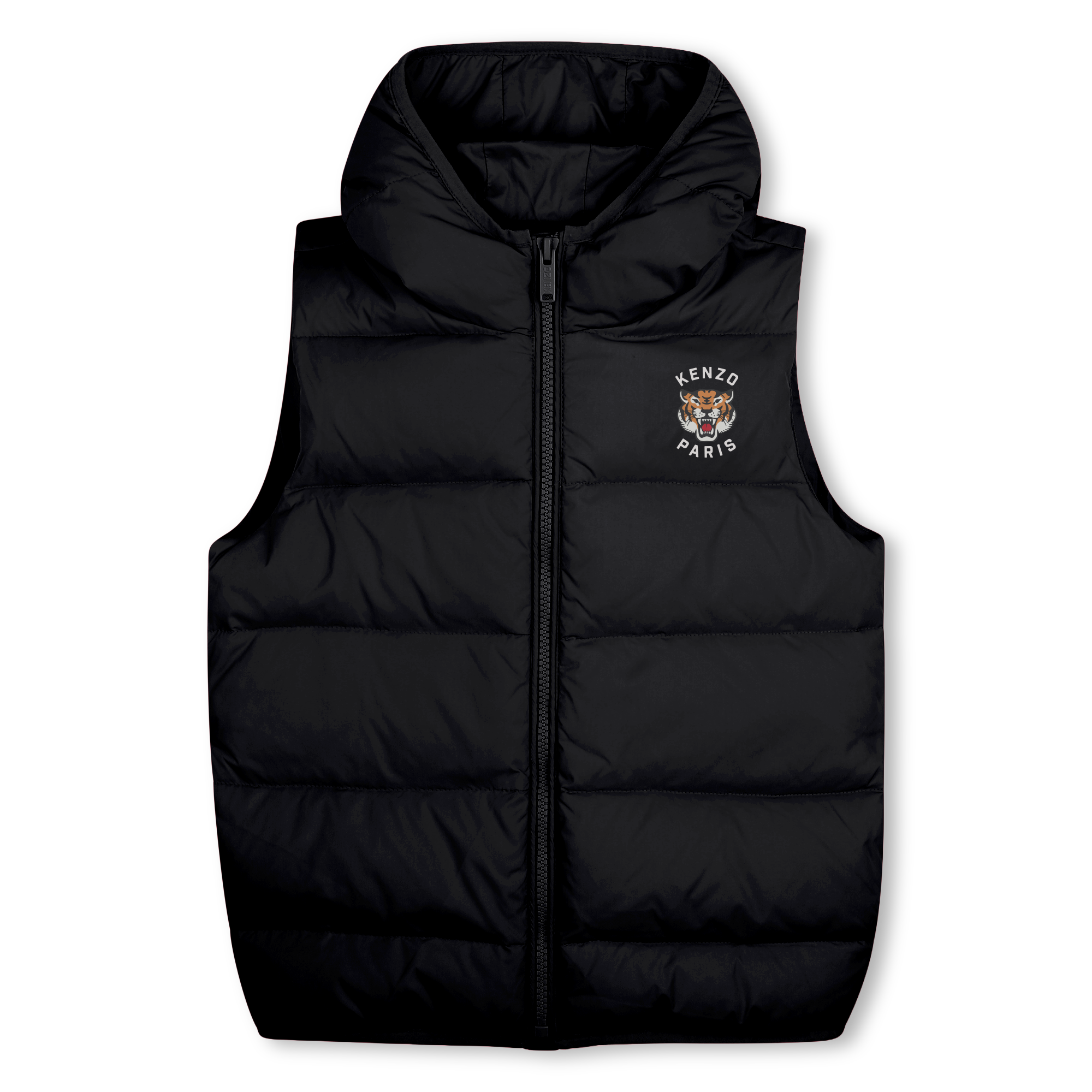 Kenzo Kids - Doudoune Sans Manches - Black - Unisexe - 4 Ans Kenzo Kids - Doudoune Sans Manches - Black - Unisexe - 4 Ans