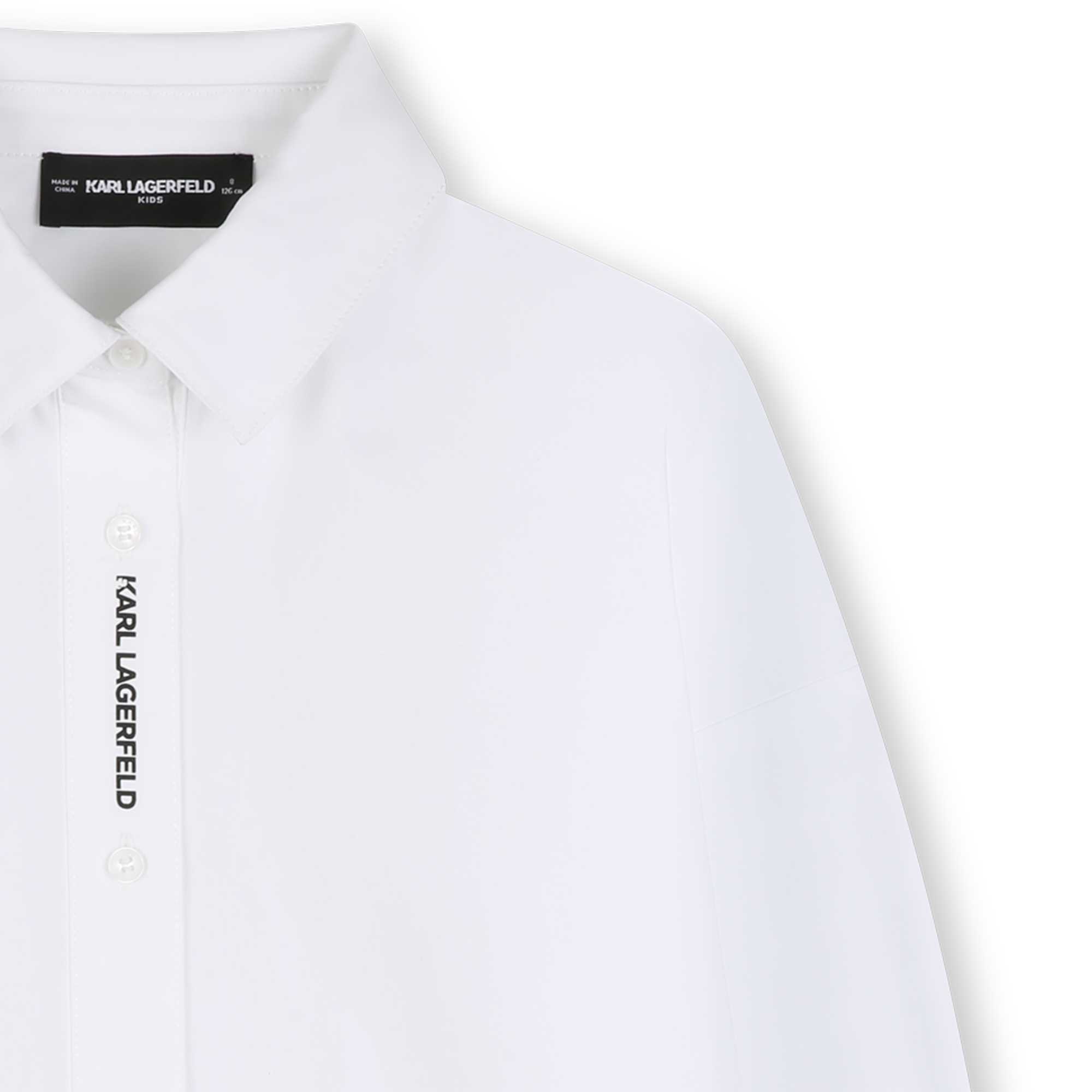 Karl Lagerfeld Kids - Chemise Manches Longues - Blanc - Fille - 2 Ans