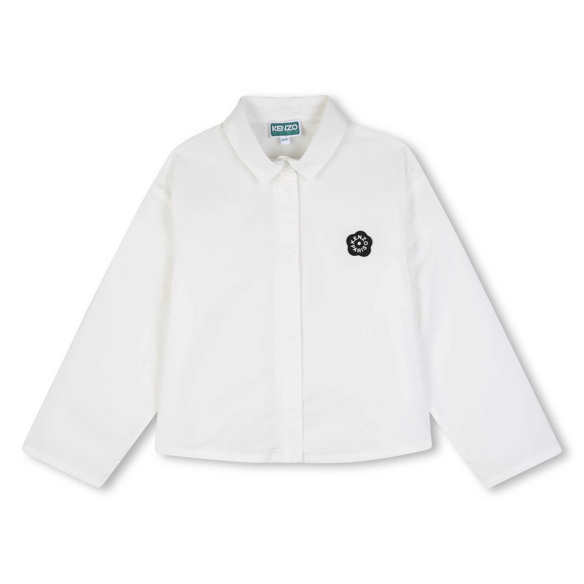 Kenzo Kids - Chemise Manches Longues - Offwhite - Fille - 12 Ans
