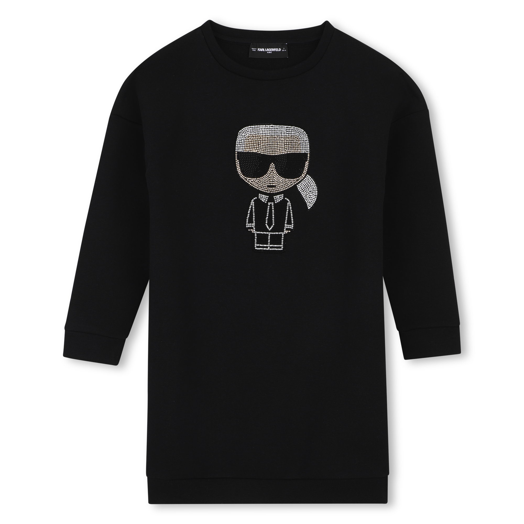 Karl Lagerfeld Kids - Robe Longue - Black - Fille - 12 Ans