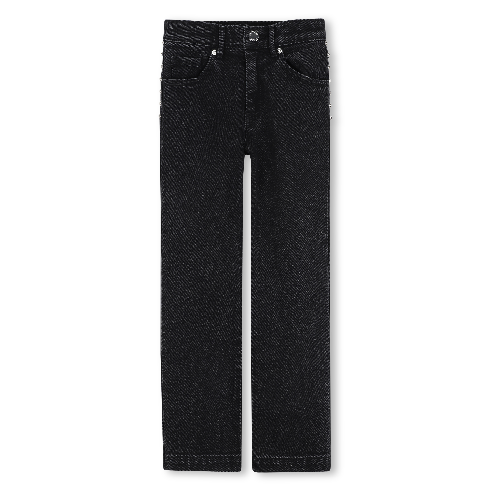 Michael Kors - Pantalon En Denim - Z21 Denim Black Lave - Fille - 10 Ans Michael Kors - Pantalon En Denim - Z21 Denim Black Lave - Fille - 10 Ans