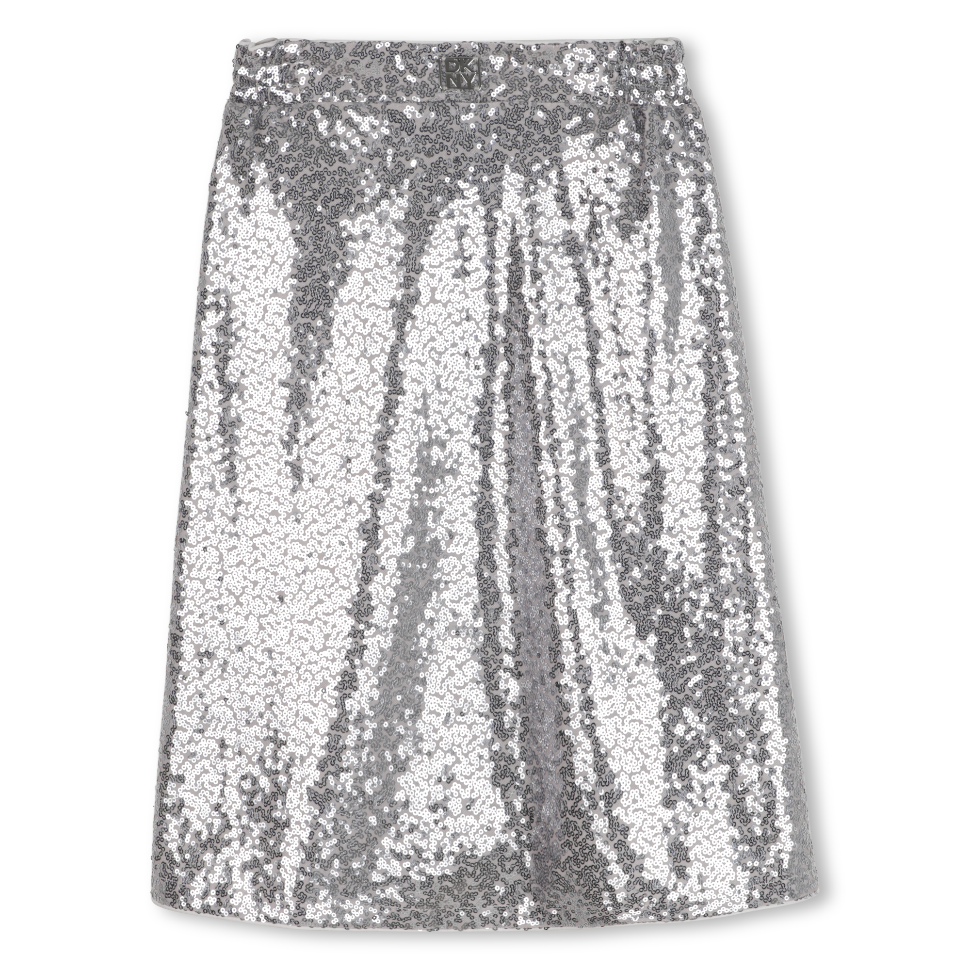 Dkny - Jupe Midi - Silver - Fille - 12 Ans