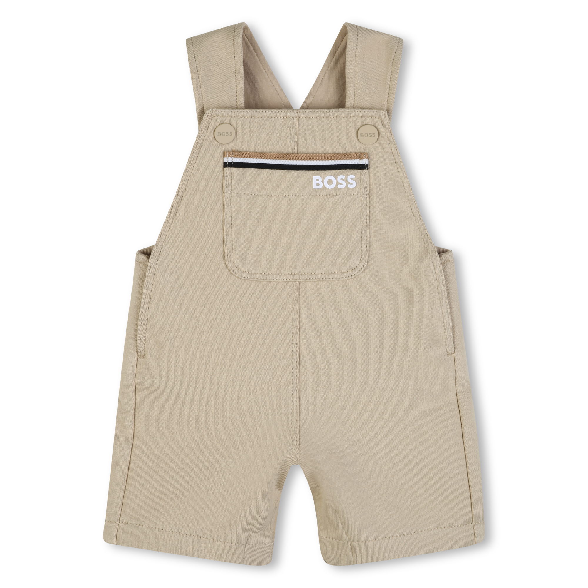 Boss - Salopette Short - Sand - Garçon - 6 Mois Boss - Salopette Short - Sand - Garçon - 6 Mois