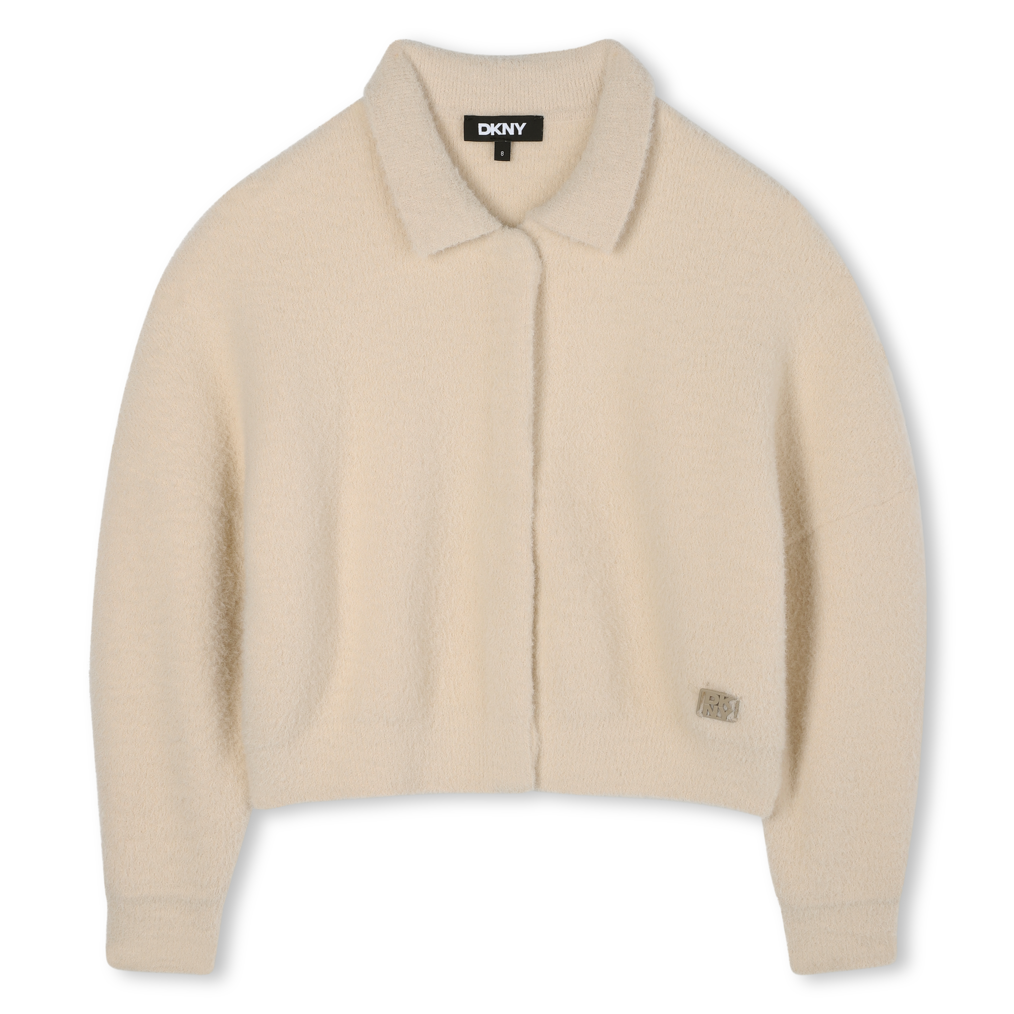 Dkny - Cardigan En Tricot - Argile - Fille - 4 Ans