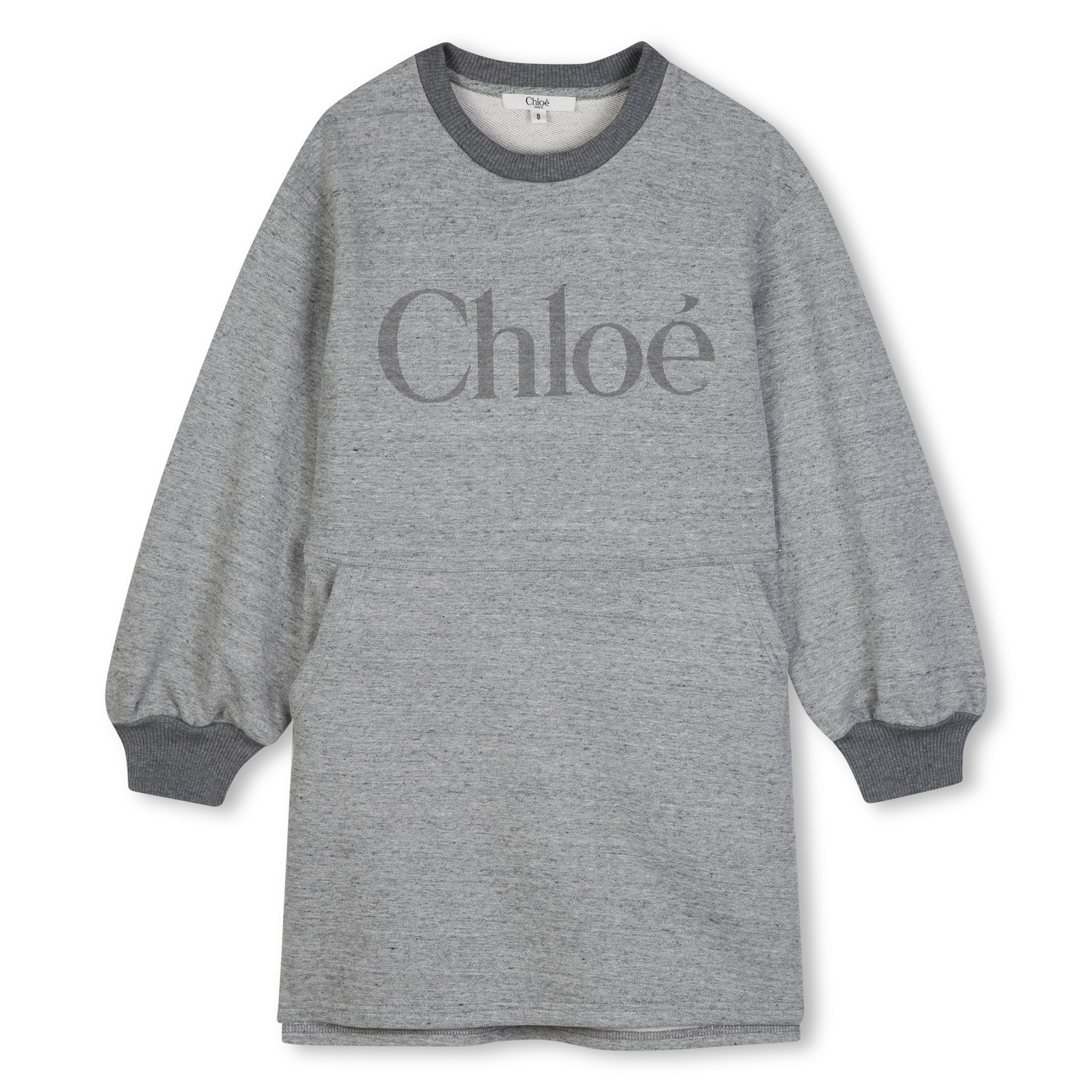 Chloe - Robe Manches Longues - Gris Chine Gris Fonce - Fille - 14 Ans Chloe - Robe Manches Longues - Gris Chine Gris Fonce - Fille - 14 Ans