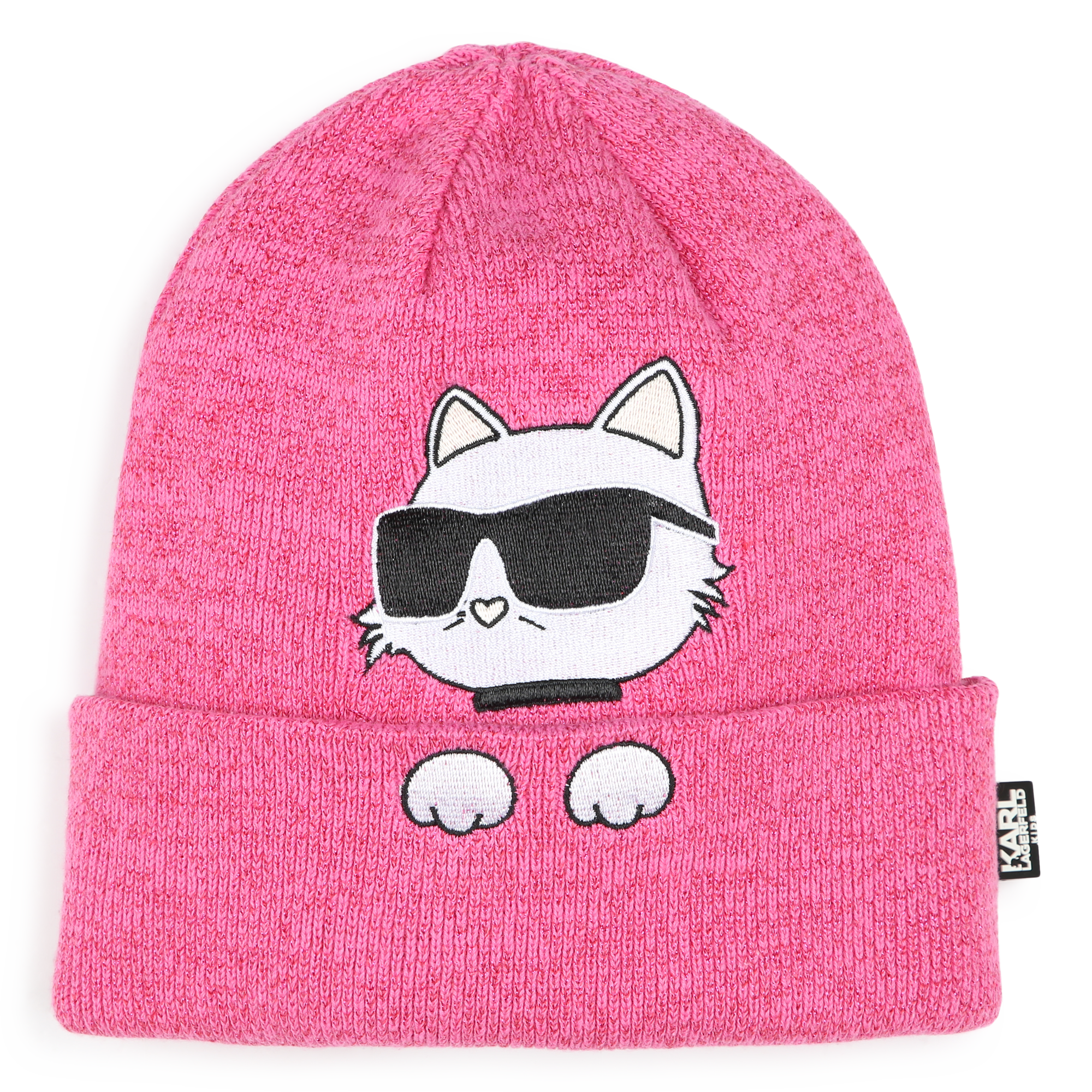 Karl+Lagerfeld+Kids+-+Ensemble+Bonnet+Et+Tour+De+Cou+-+Fille+-+Taille+T1+-+Rose+-+Kids+Around