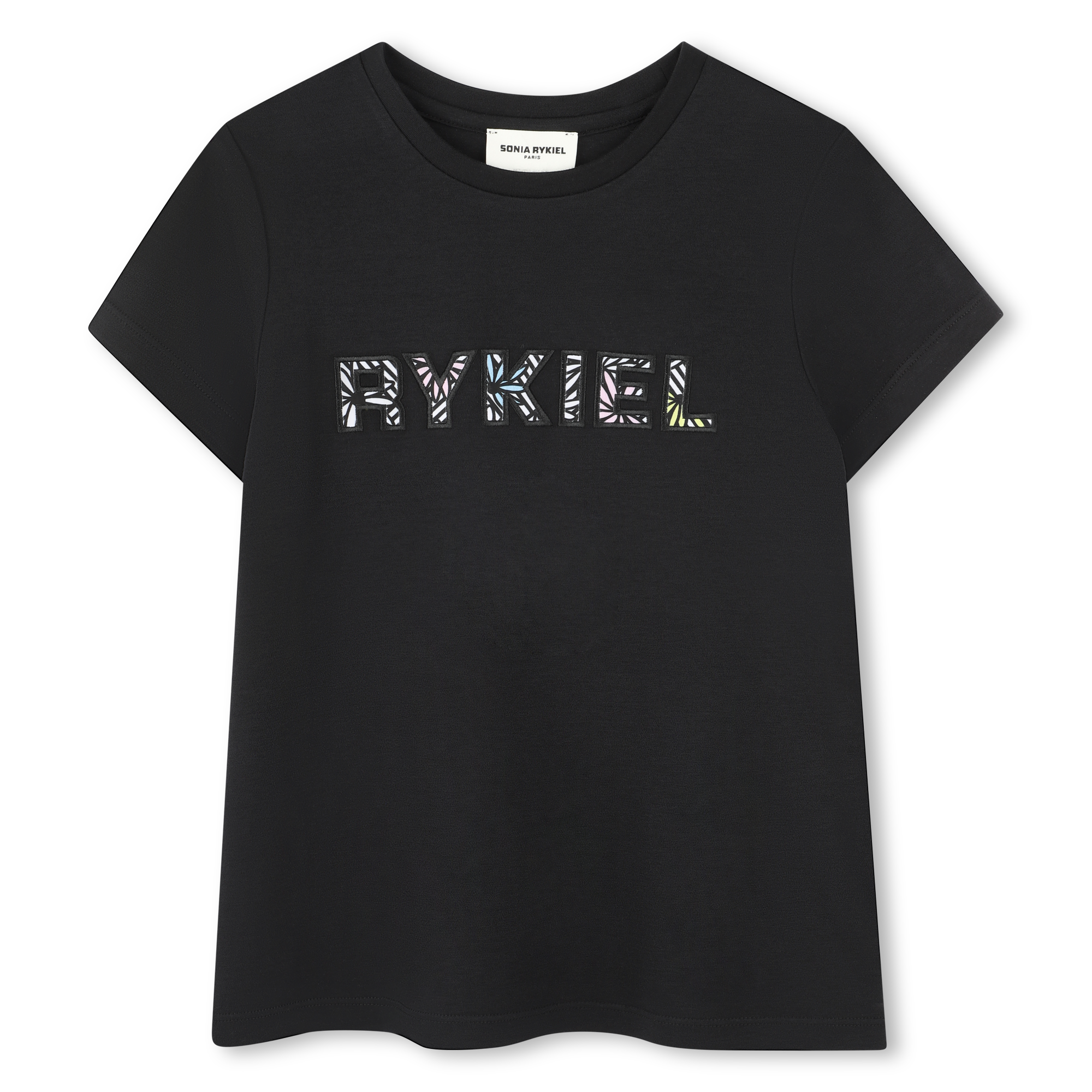 T-shirt Noir Sans Manches Sonia Rykiel Paris - Taille 38 - Occasion Très Bon état