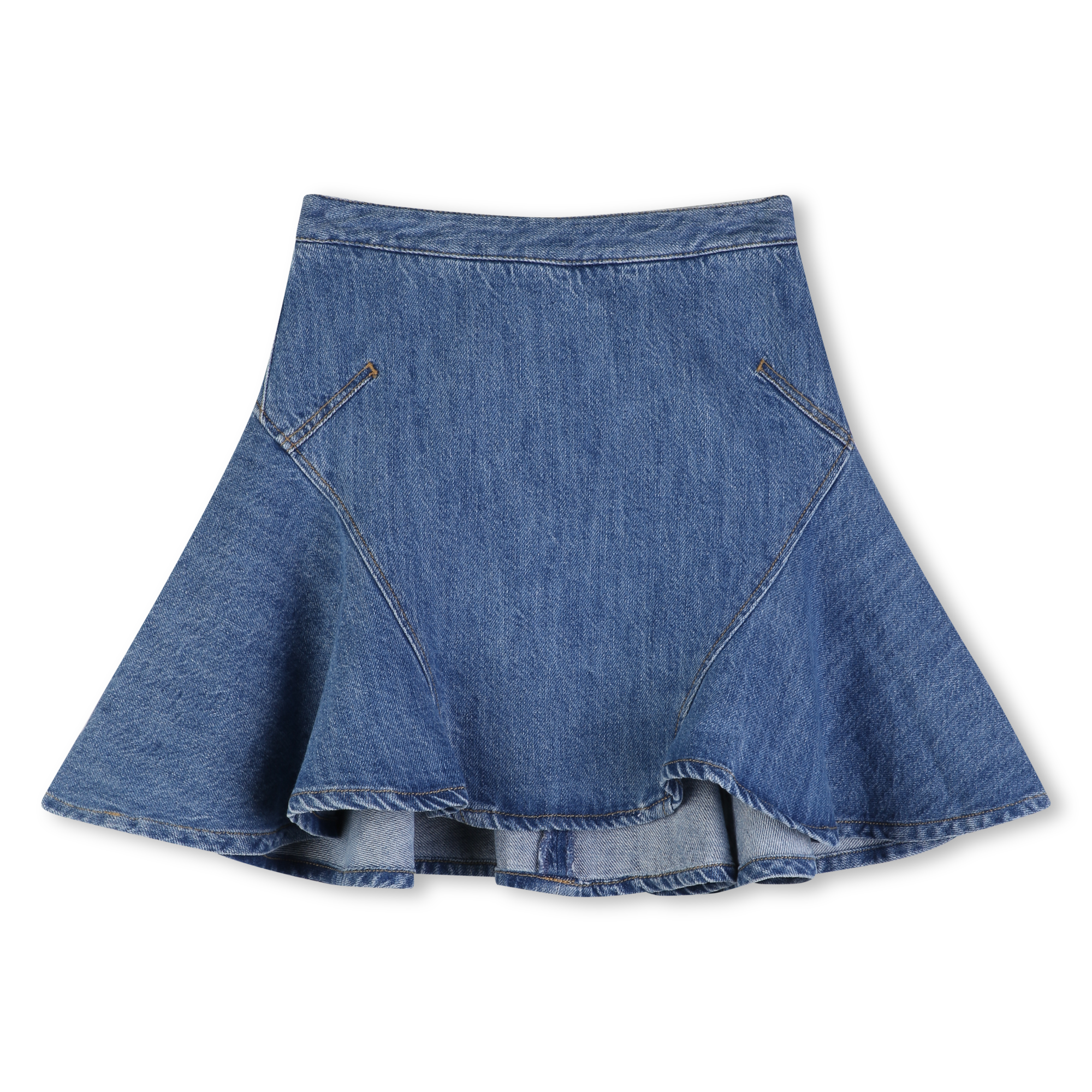 Givenchy - Jupe En Denim - Denim Blue - Fille - 12 Ans