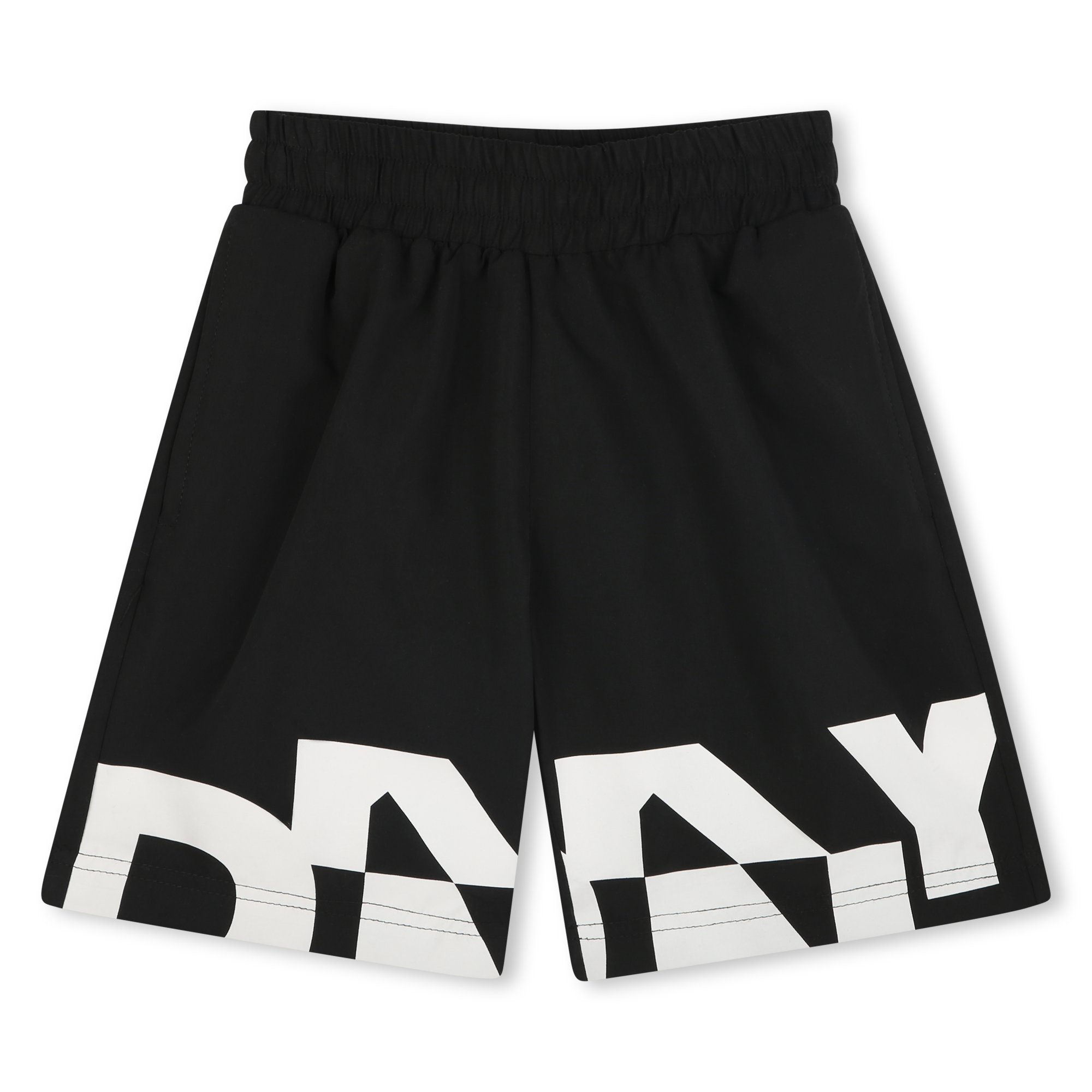 Dkny - Bermuda De Bain Avec Poches - Black - Garçon - 6 Ans Dkny - Bermuda De Bain Avec Poches - Black - Garçon - 6 Ans