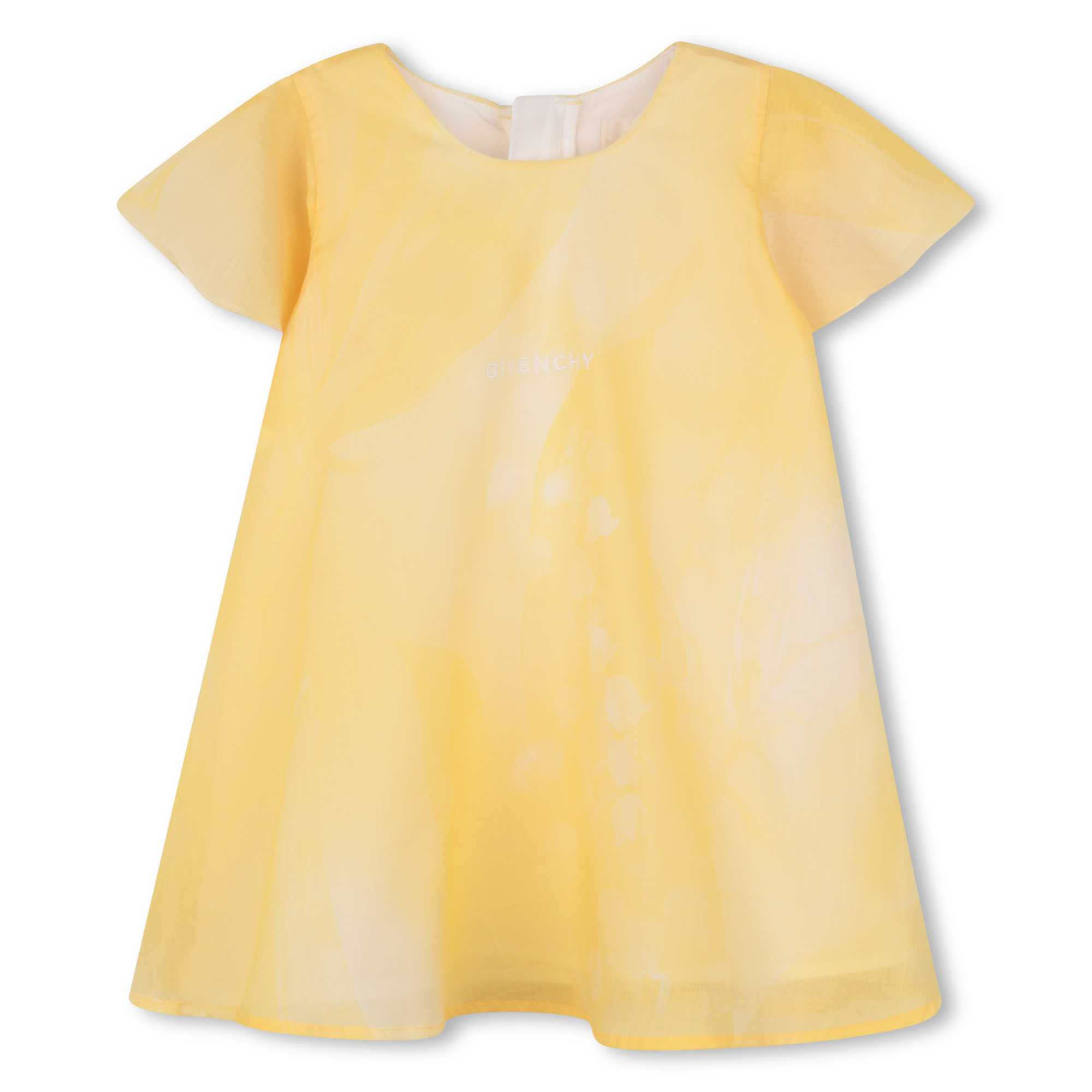 Givenchy - Robe En Voile - Fenouil - Fille - 12 Mois