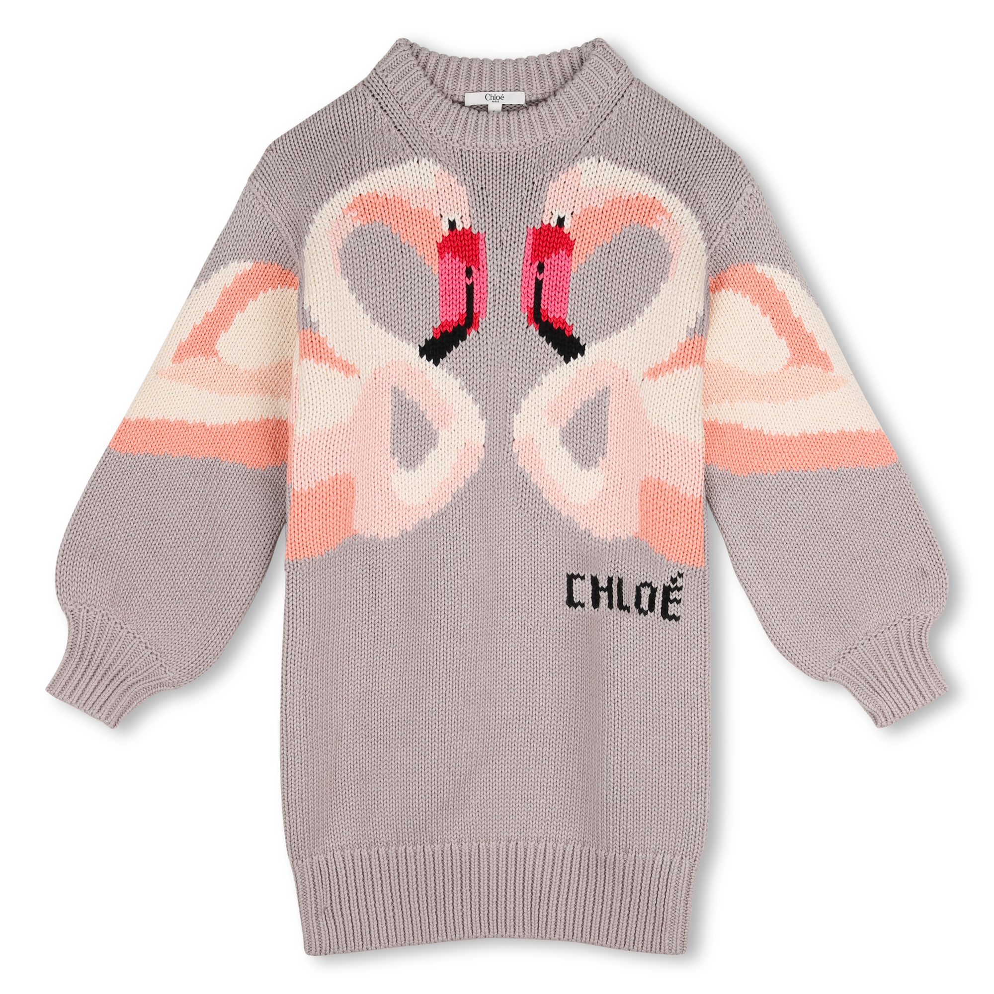 Chloe - Robe En Tricot - Sableblanc - Fille - 12 Ans Chloe - Robe En Tricot - Sableblanc - Fille - 12 Ans