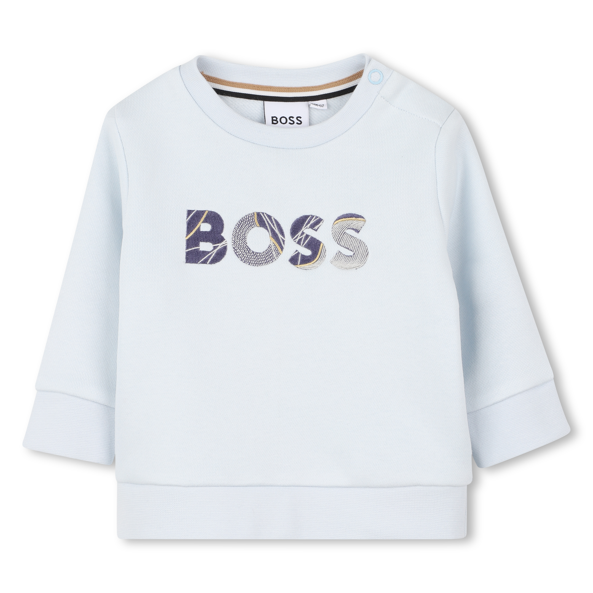 Pull Lens en coton mélangé en bleu – C P Company Kids Pull Lens en coton mélangé en bleu – C P Company Kids