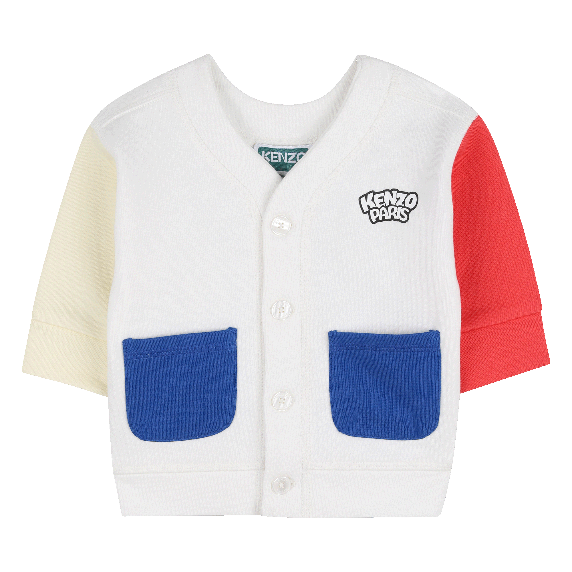 Kenzo Kids - Sweat Zippé À Capuche - Offwhite - Garçon - 18 Mois