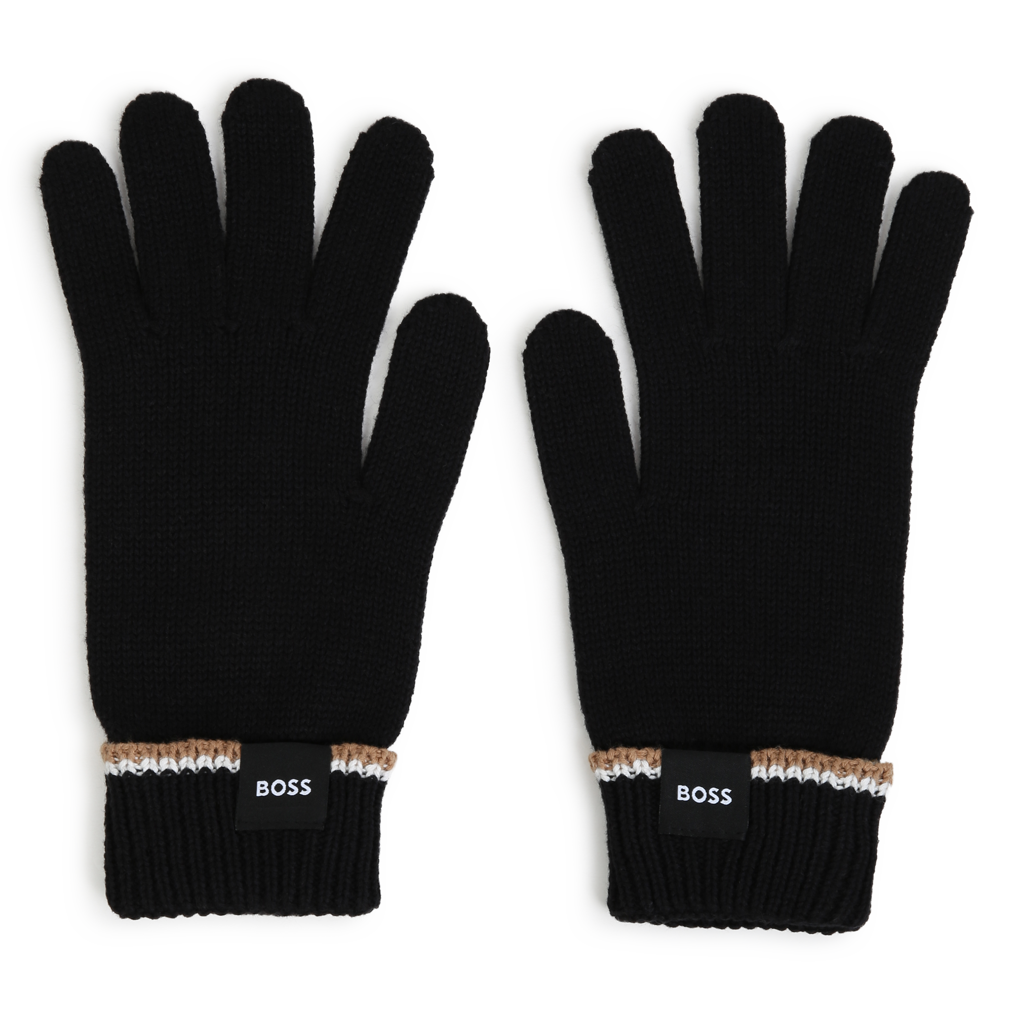 Boss - Gants - Black - Garçon - Taille T4 Boss - Gants - Black - Garçon - Taille T4