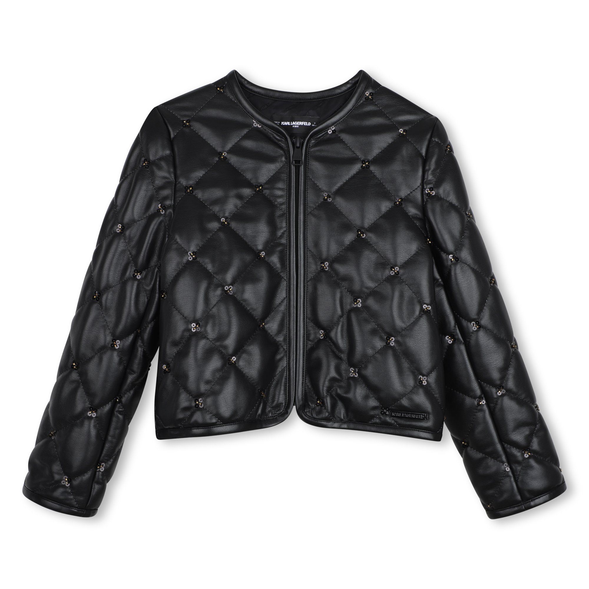 Karl Lagerfeld Kids - Veste - Black - Fille - 10 Ans Karl Lagerfeld Kids - Veste - Black - Fille - 10 Ans
