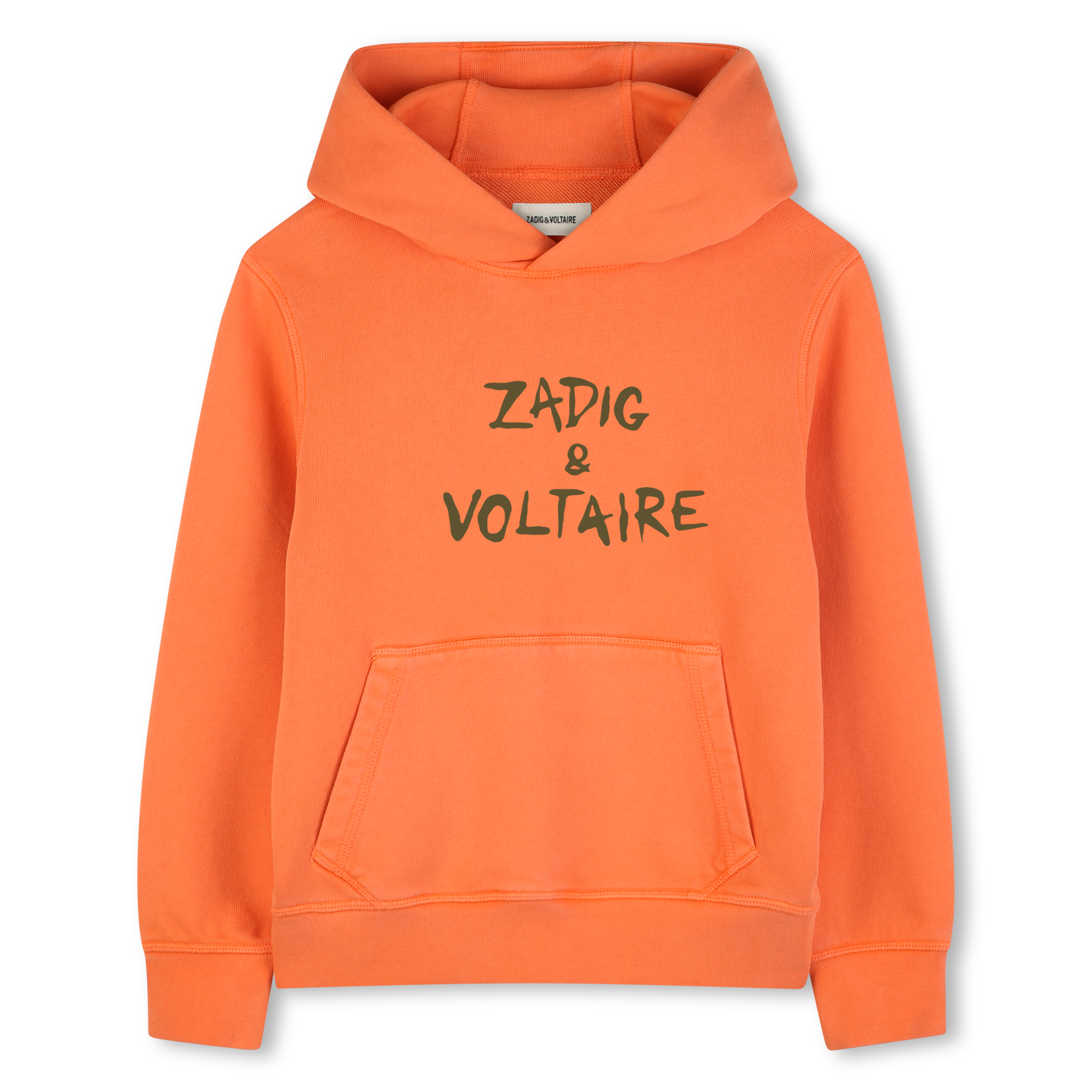 Zadig & Voltaire - Sweat À Capuche - Sepia - Garçon - 16 Ans Zadig & Voltaire - Sweat À Capuche - Sepia - Garçon - 16 Ans