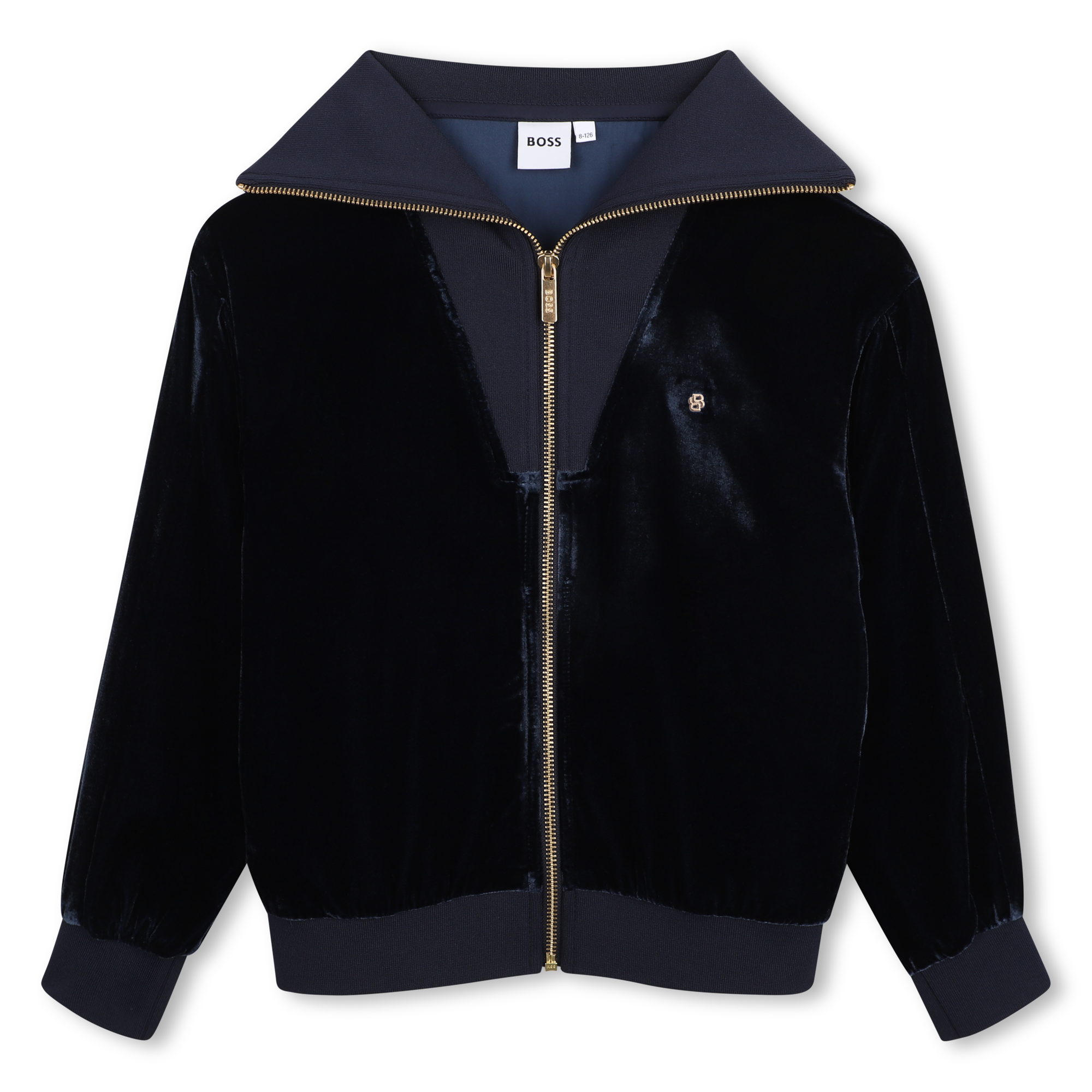 Boss - Cardigan De Jogging - Bleu Cargo - Fille - 16 Ans
