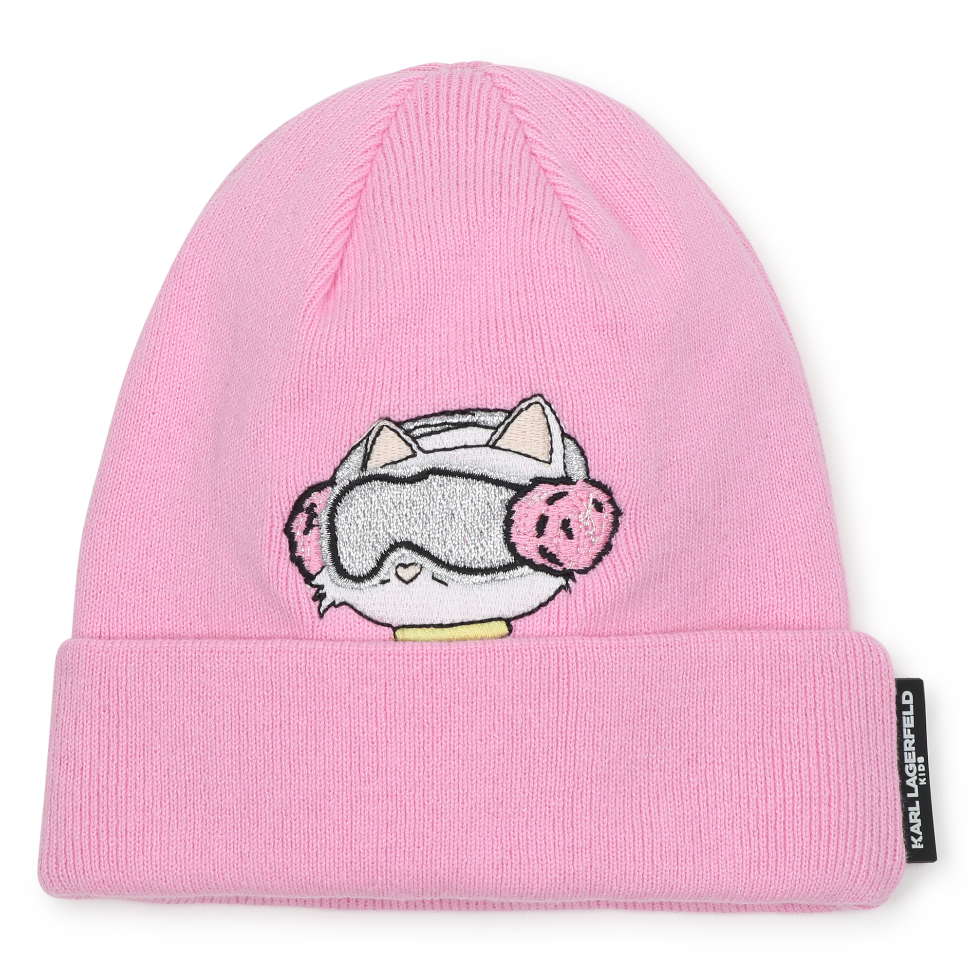 Karl Lagerfeld Kids - Bonnet En Tricot - Pink Frosting - Fille - Taille 46