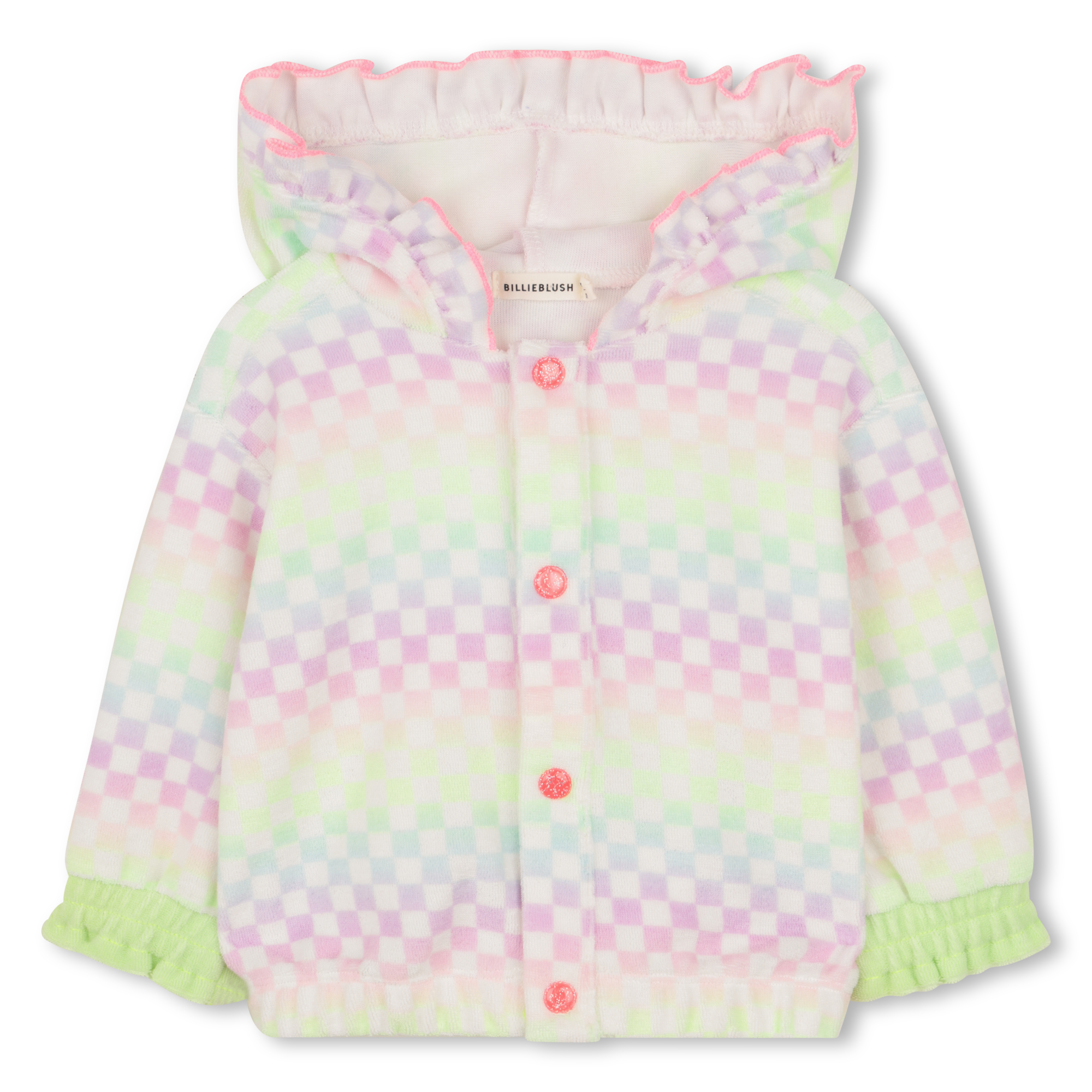 Billieblush - Sweat Zippé À Capuche - Multico - Fille - 18 Mois