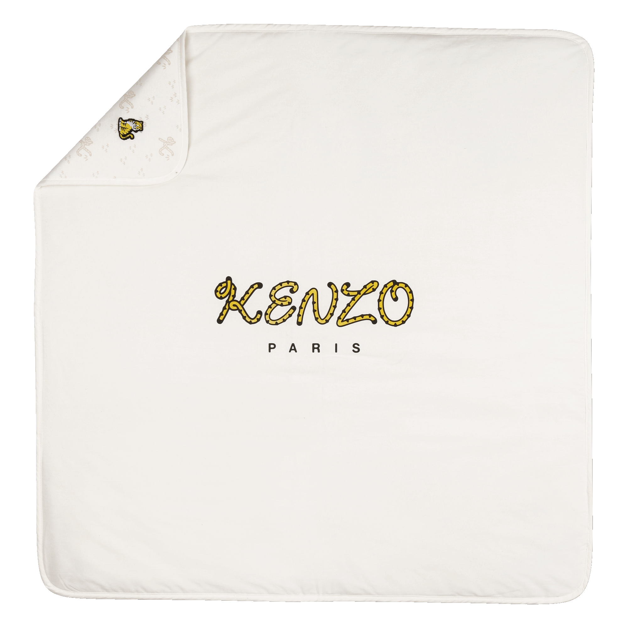 Kenzo Kids - Couverture Réversible - Offwhite - Unisexe - Taille Unique