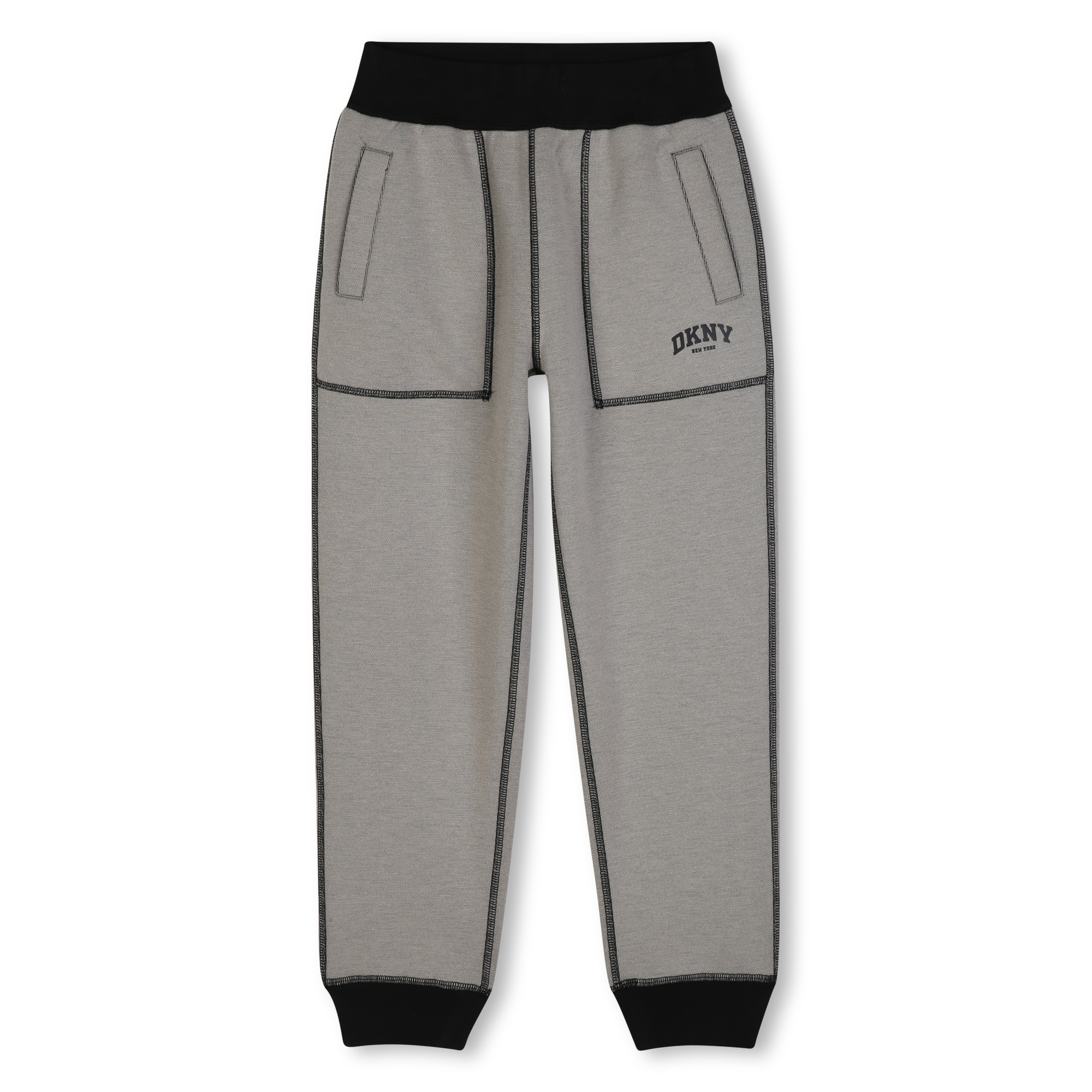 Dkny - Pantalon Réversible - Beige Noir - Garçon - 6 Ans Dkny - Pantalon Réversible - Beige Noir - Garçon - 6 Ans