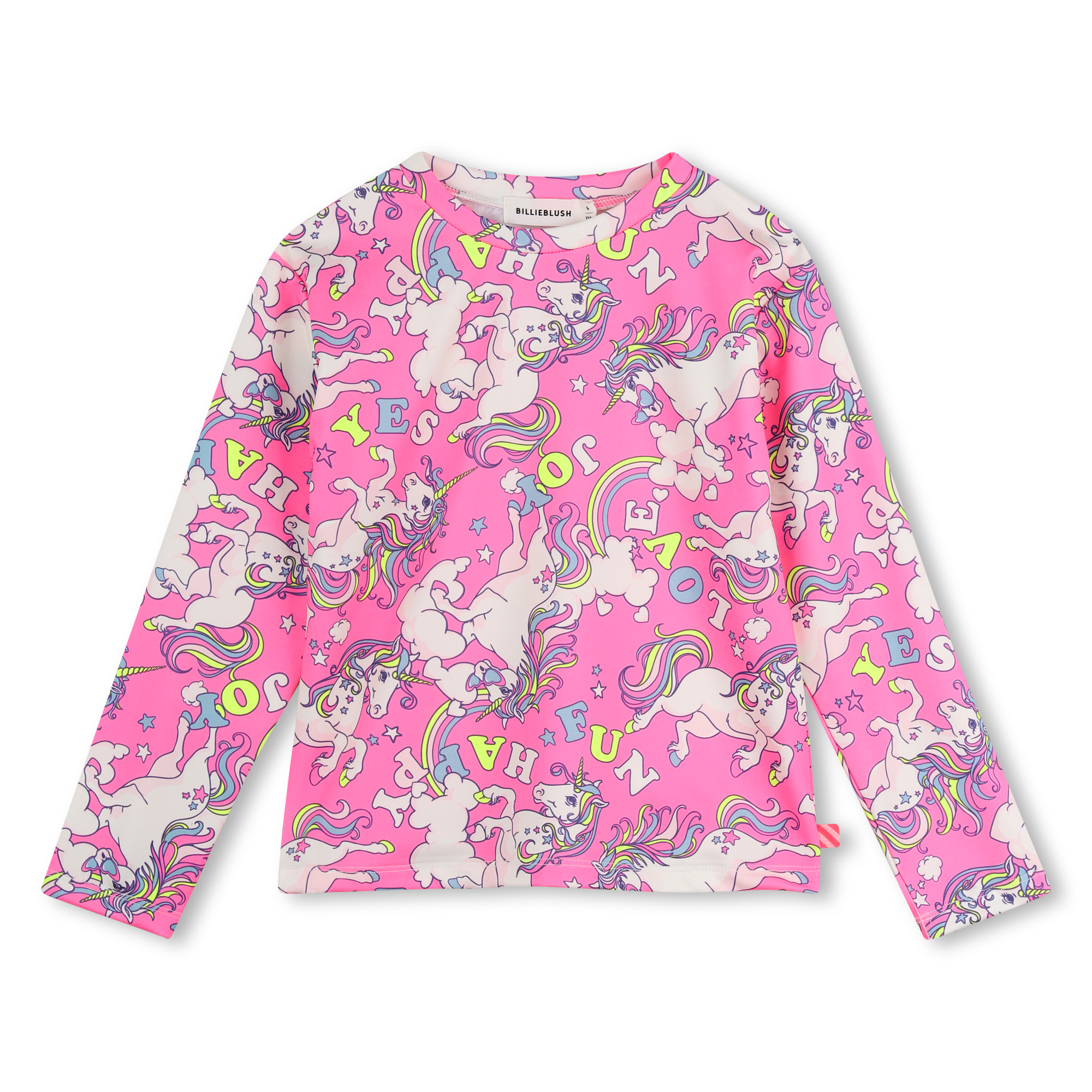 Billieblush - Tee-shirt Manches Longues - Storm Pink - Fille - 4 Ans