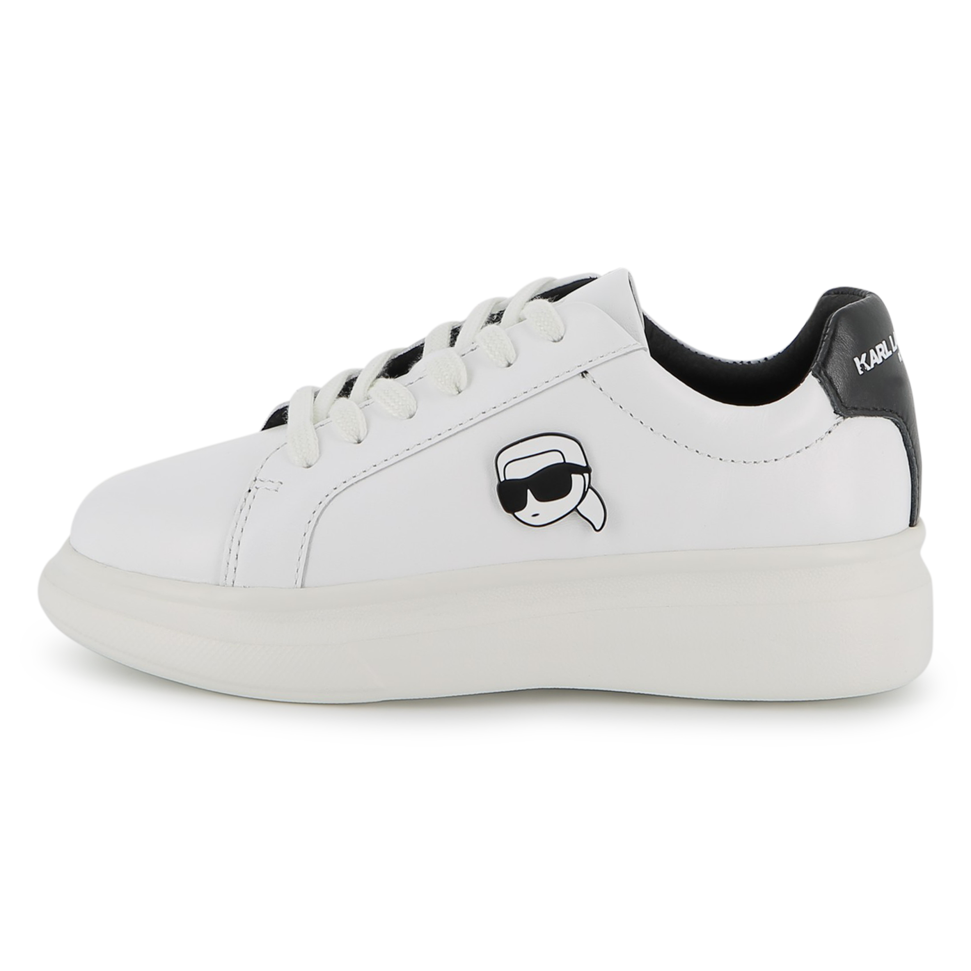 Karl Lagerfeld Kids - Basket À Lacets - Blanc - Unisexe - Taille 37
