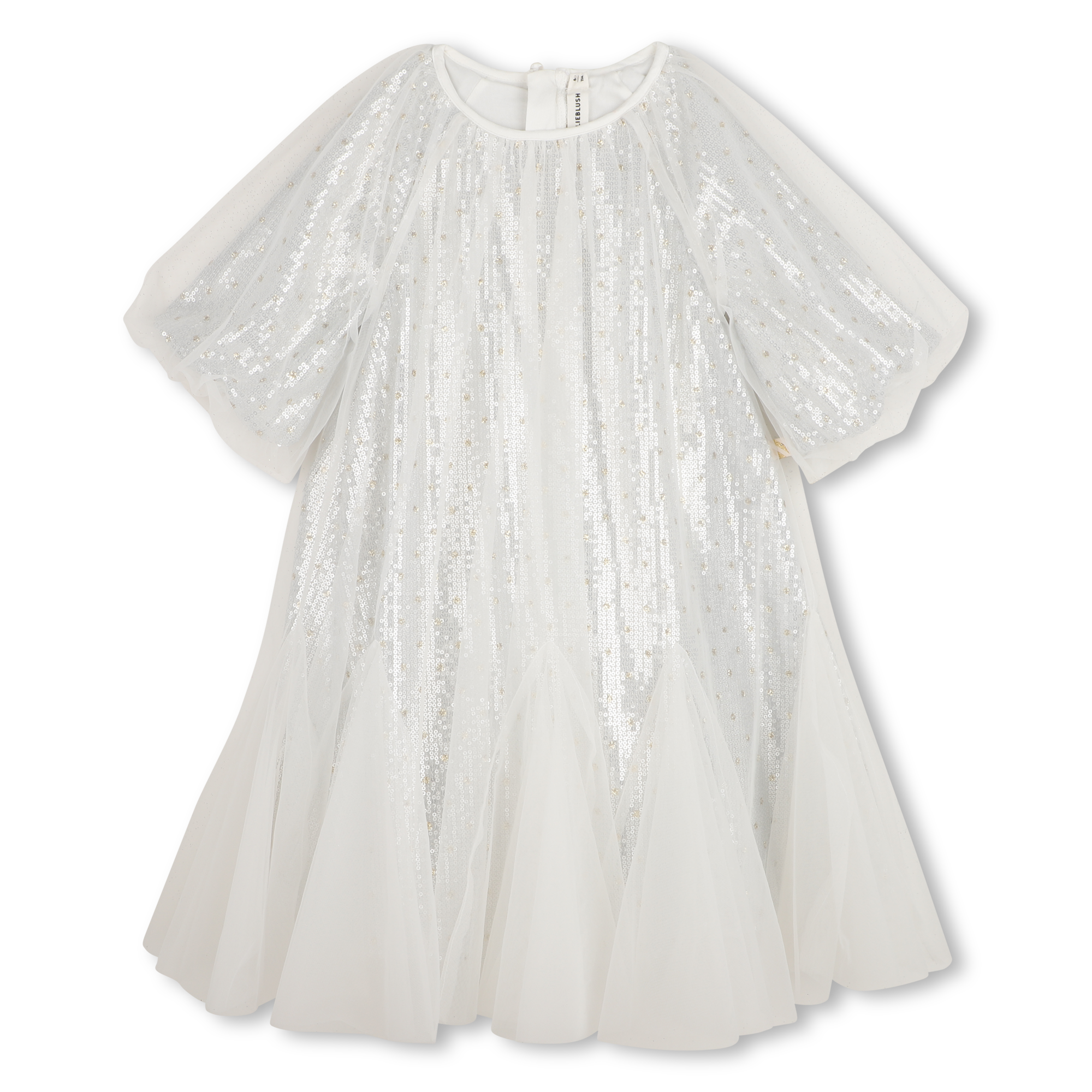 Billieblush - Robe De Cérémonie - Lame Argent - Fille - 6 Ans