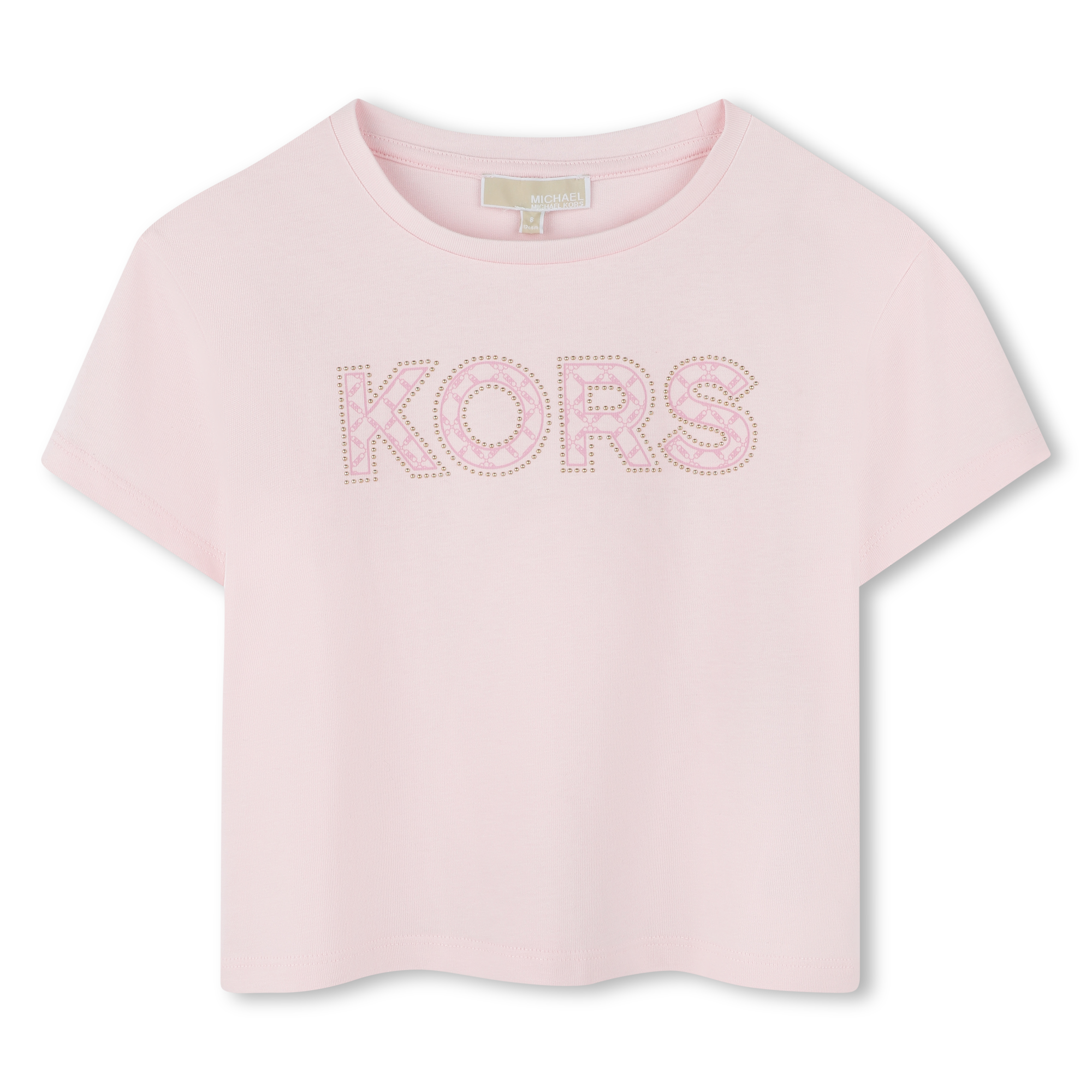 Michael+Kors+-+T-shirt+Court+-+Fille+-+Taille+2+ans+-+Marshmallow+-+Kids+Around