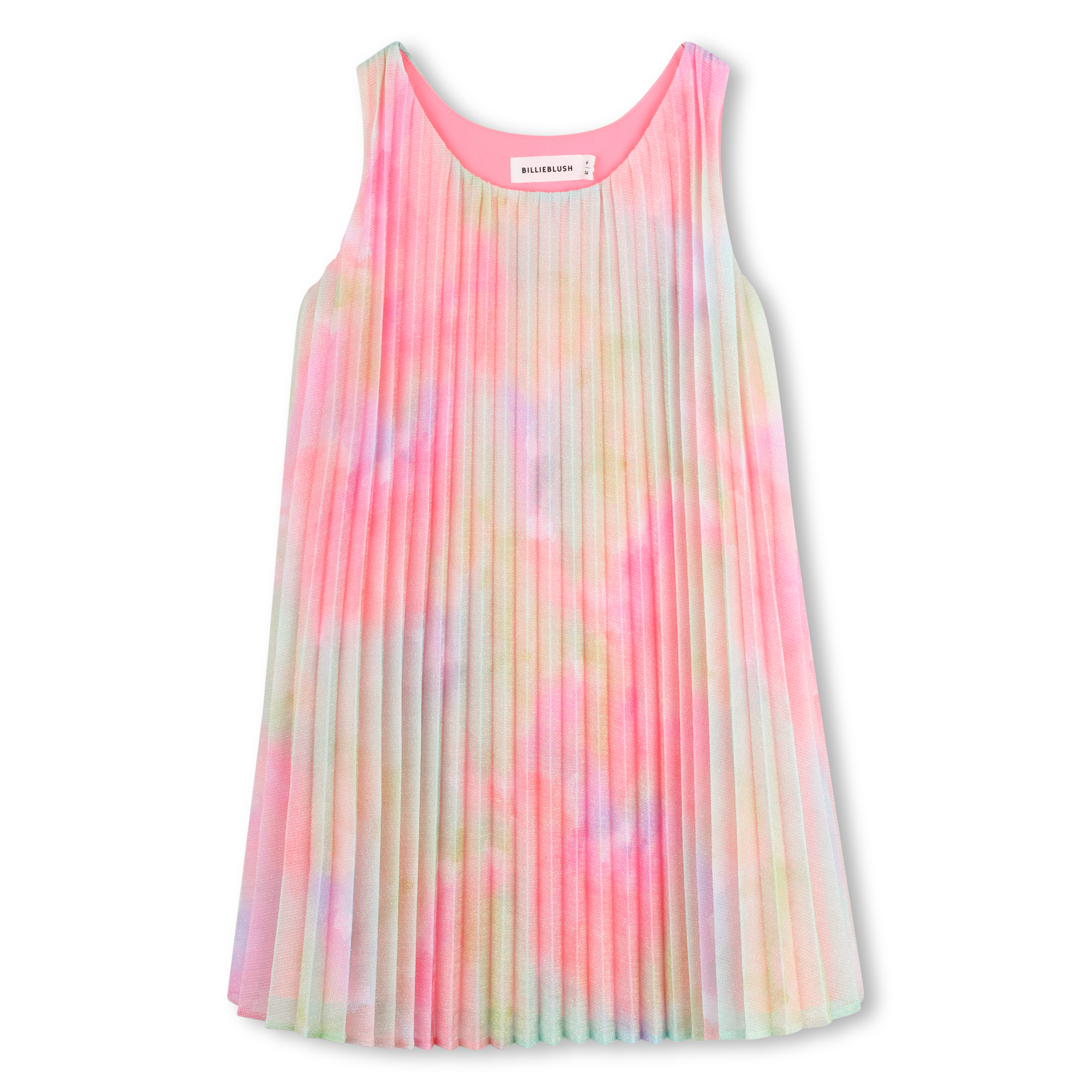 Billieblush - Robe Plissée - Multico - Fille - 4 Ans