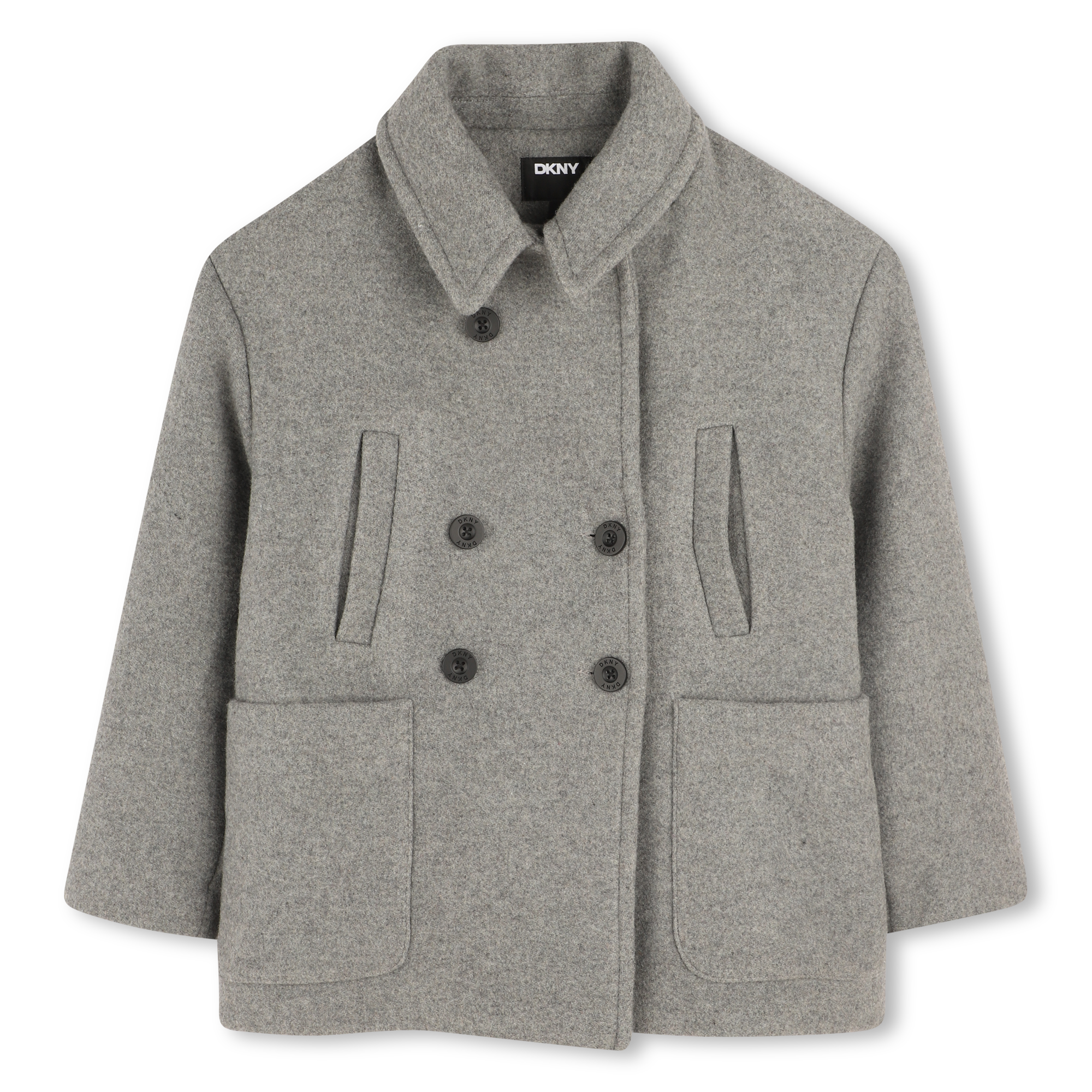 Dkny - Manteau - Gris Chine Fonce - Fille - 16 Ans