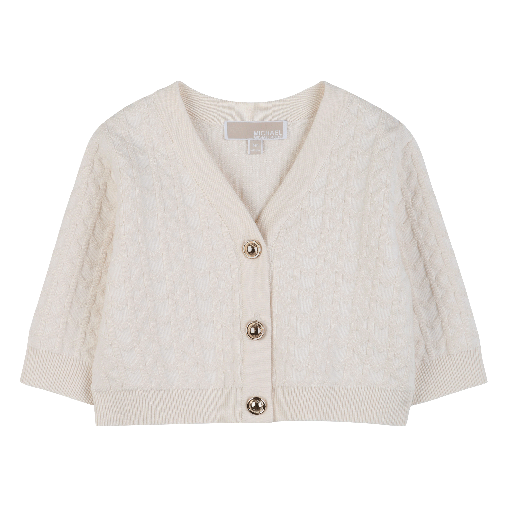 Michael Kors - Gilet À Boutons - Riz - Fille - 6 Mois