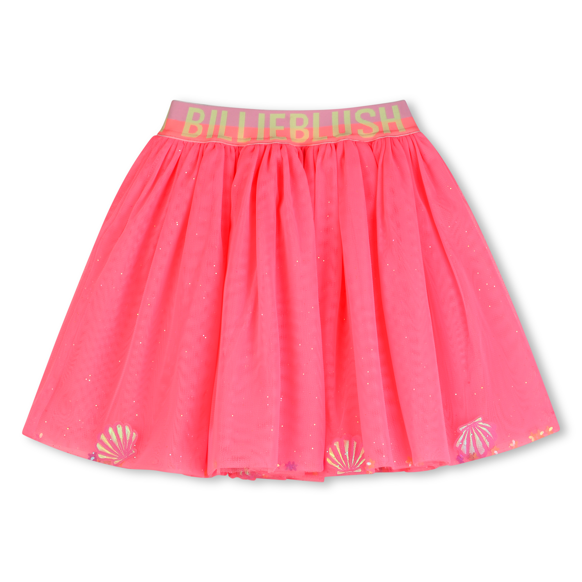 Billieblush - Jupon En Tulle Pailleté - Rose Fluo - Fille - 5 Ans