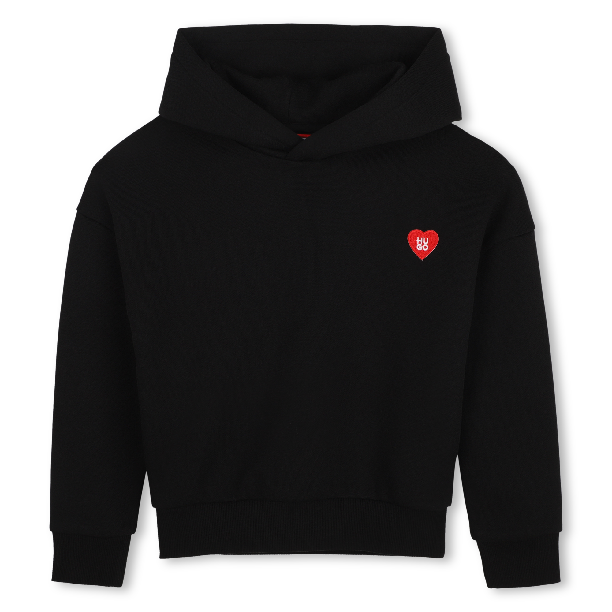 Hugo - Sweat-shirt À Capuche - Black - Fille - 8 Ans