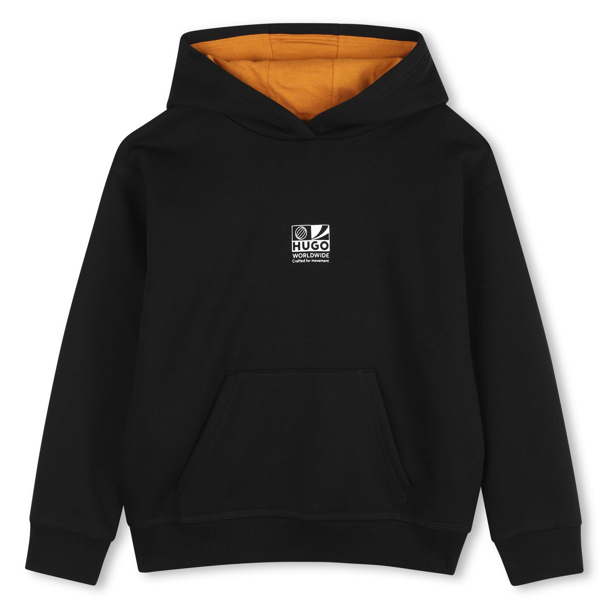Hugo - Sweat-shirt À Capuche - Black - Garçon - 5 Ans