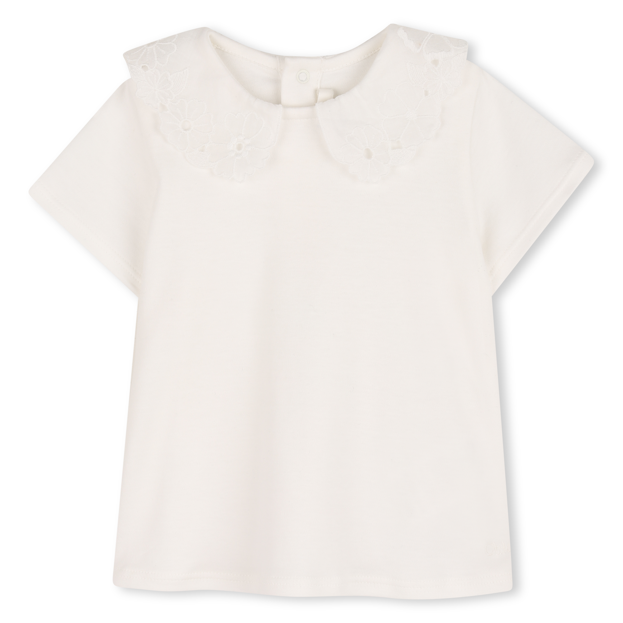 Chloe - Tee-shirt Manches Courtes - Offwhite - Fille - 18 Mois Chloe - Tee-shirt Manches Courtes - Offwhite - Fille - 18 Mois