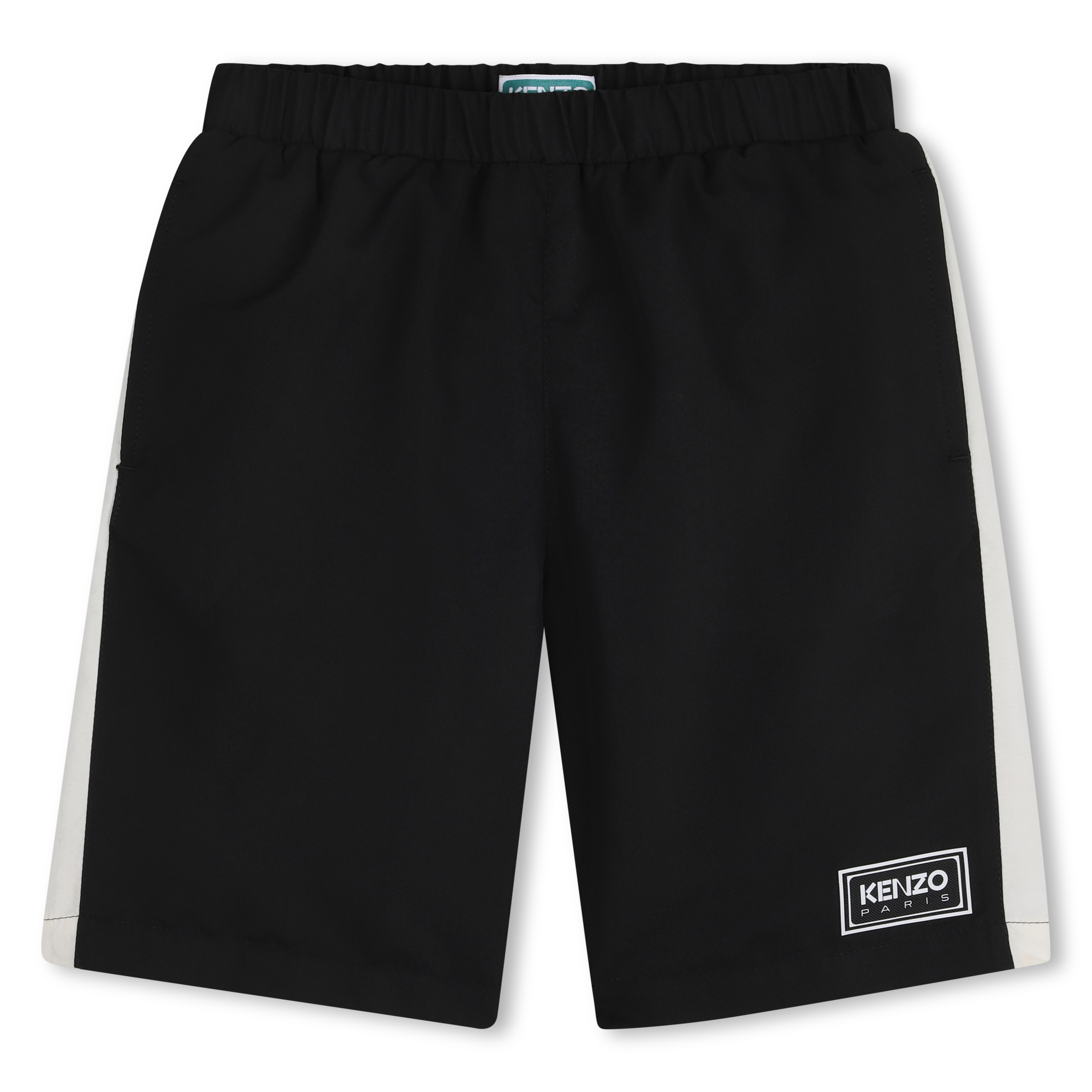 Kenzo Kids - Short De Bain - Black - Garçon - 12 Ans