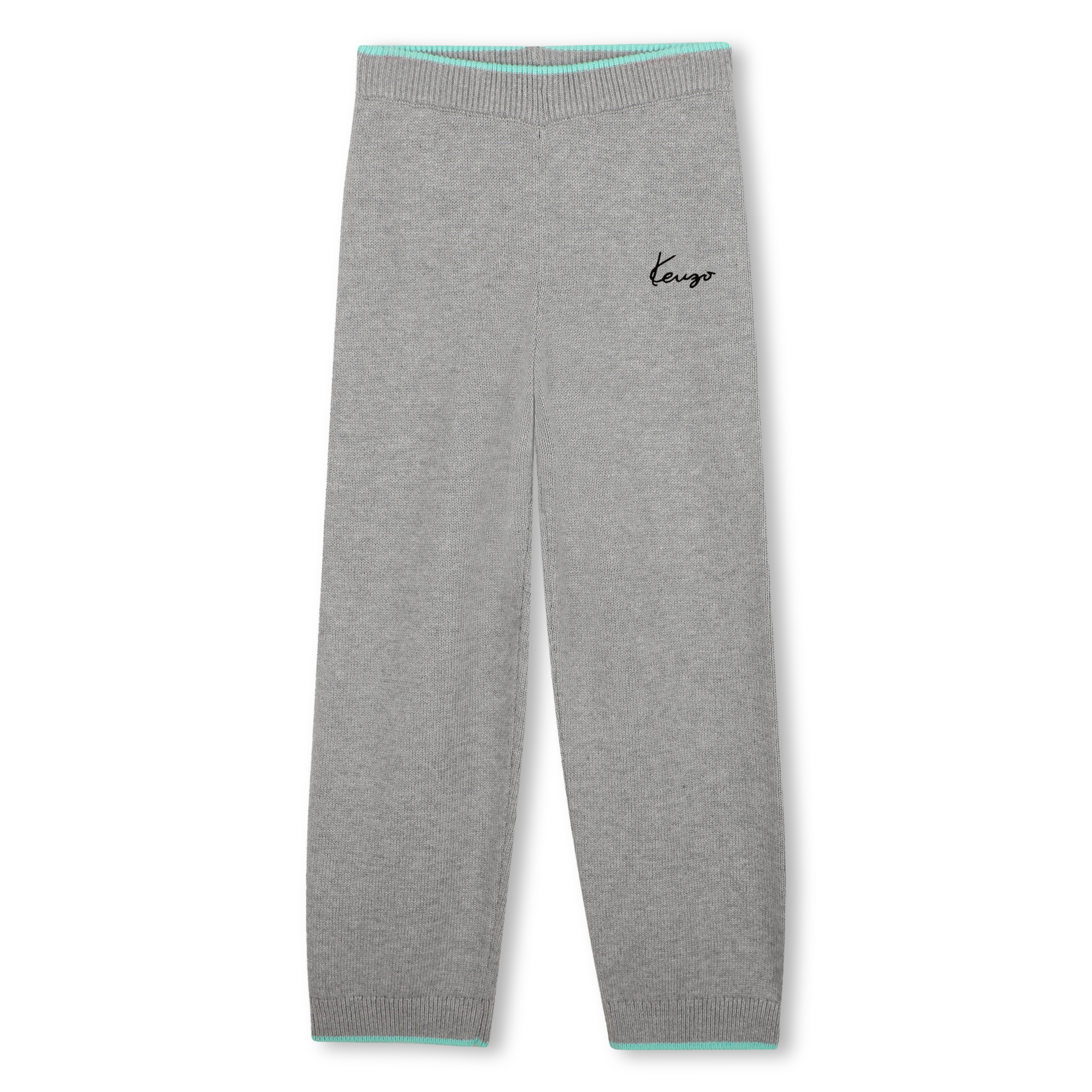 Kenzo Kids - Pantalon En Tricot - Gris Chine - Fille - 12 Ans
