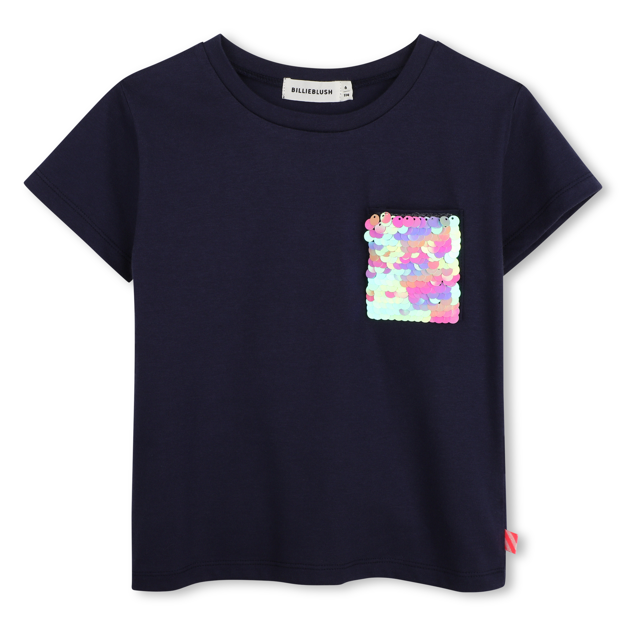 Billieblush - Tee-shirt Manches Courtes - Indigo Blue - Fille - 8 Ans