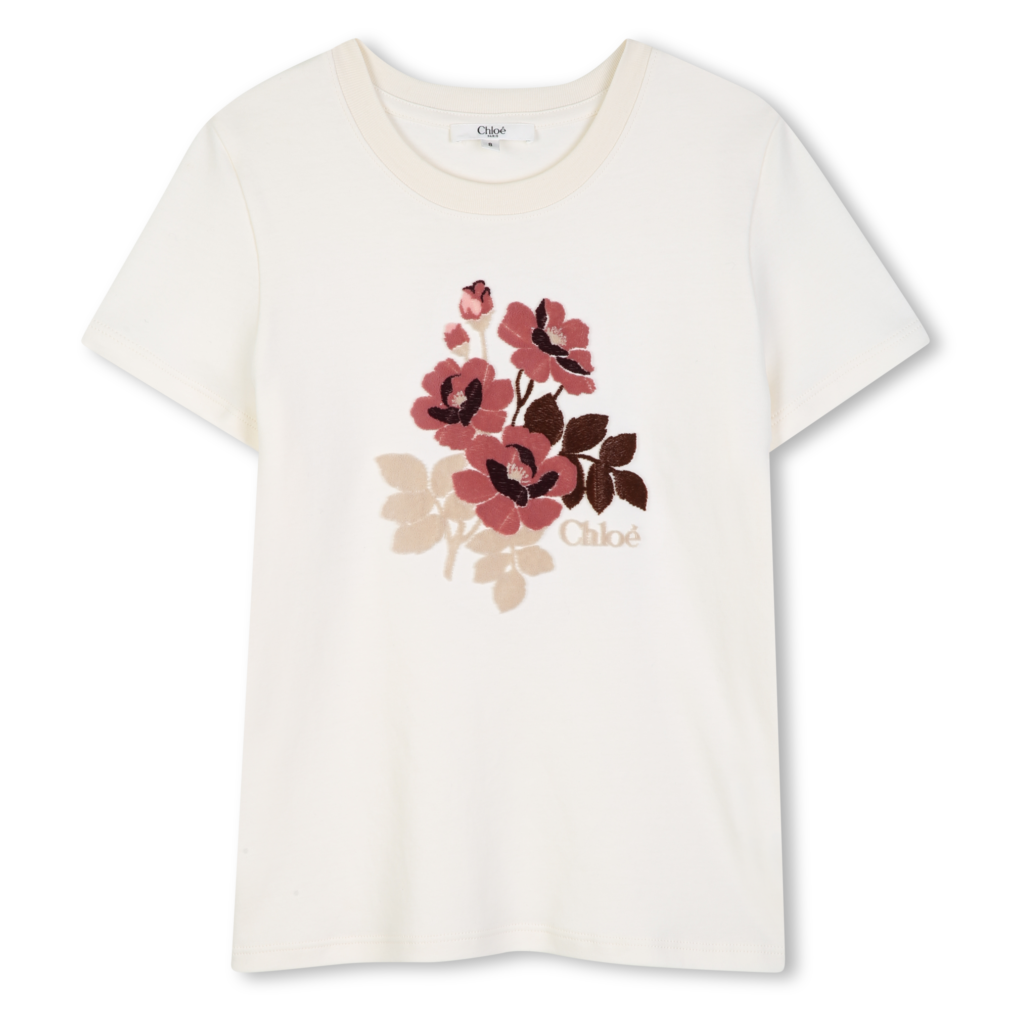 Chloe - Tee-shirt Manches Courtes - Craie - Fille - 6 Ans