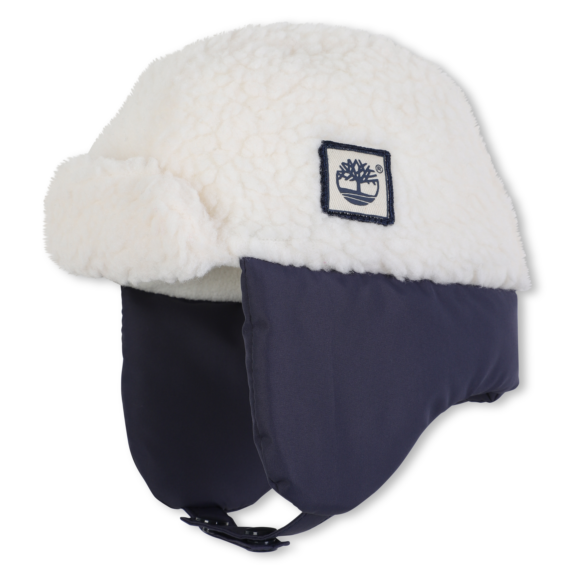 Timberland - Chapka Polaire Badge Siglé - Indigo Blue - Garçon - Taille 44