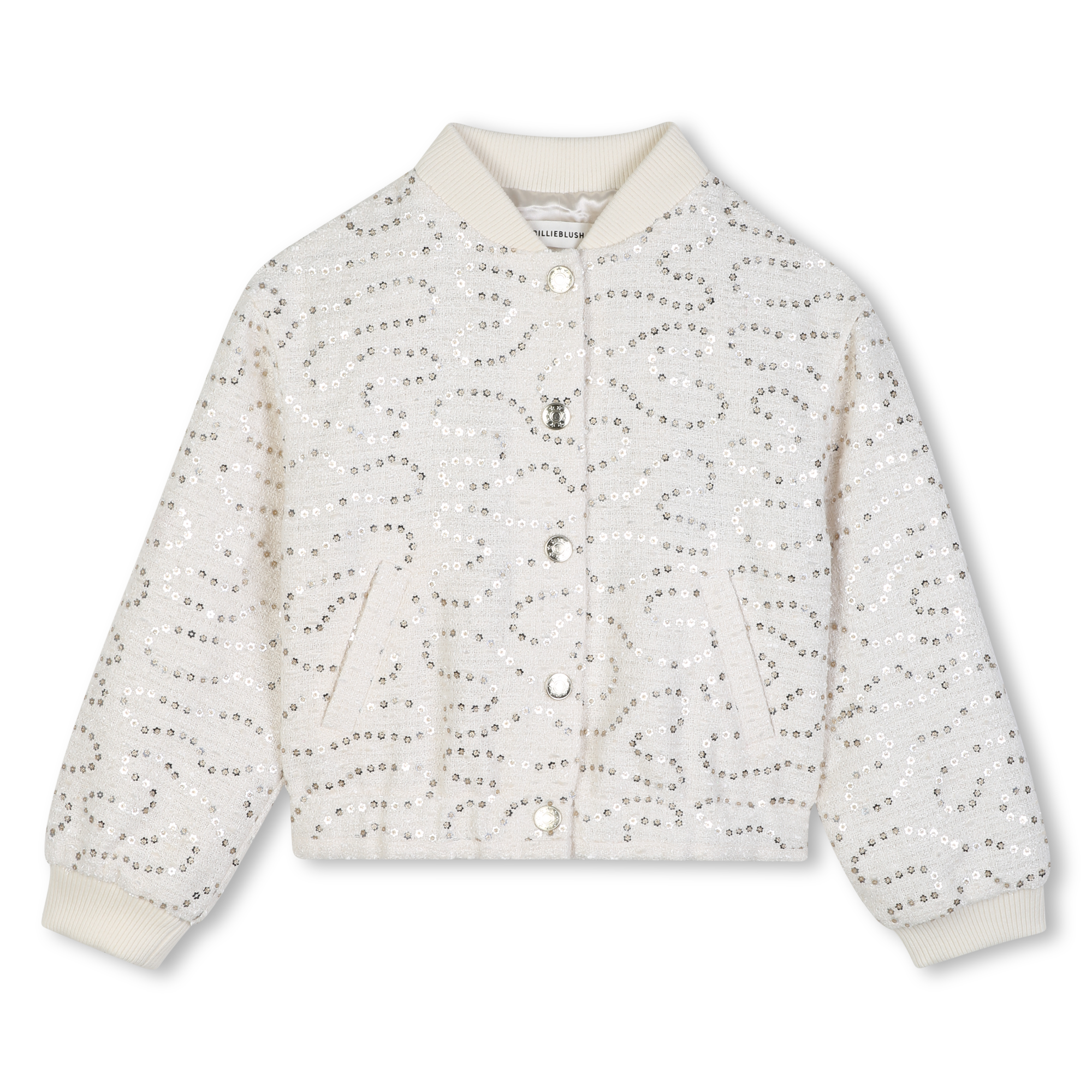 Billieblush - Veste En Tweed - Rice - Fille - 5 Ans